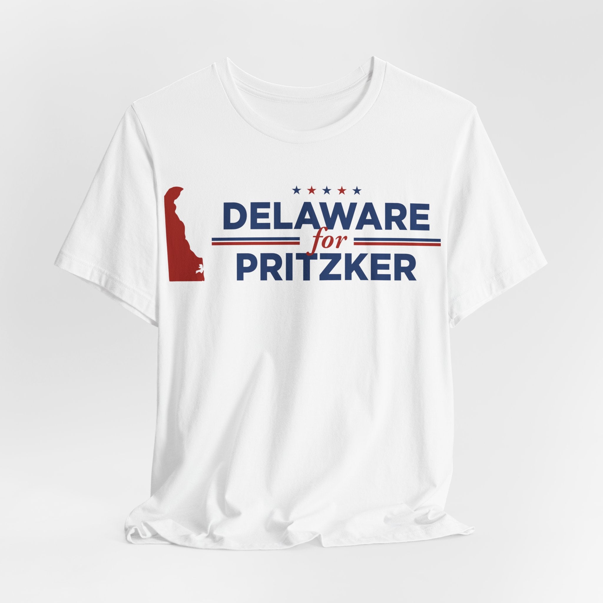 Delaware for J.B. Pritzker for President Campaign T-Shirt 2028