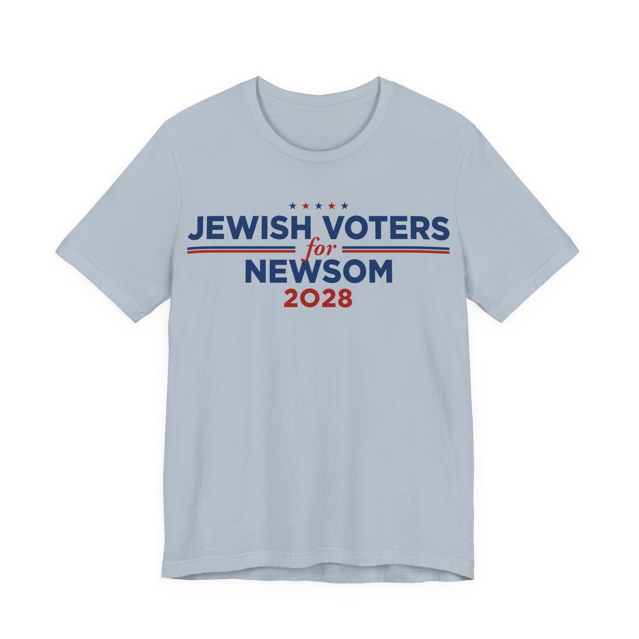 Jewish Voters for Gavin Newsom for President Campaign T-Shirt 2028