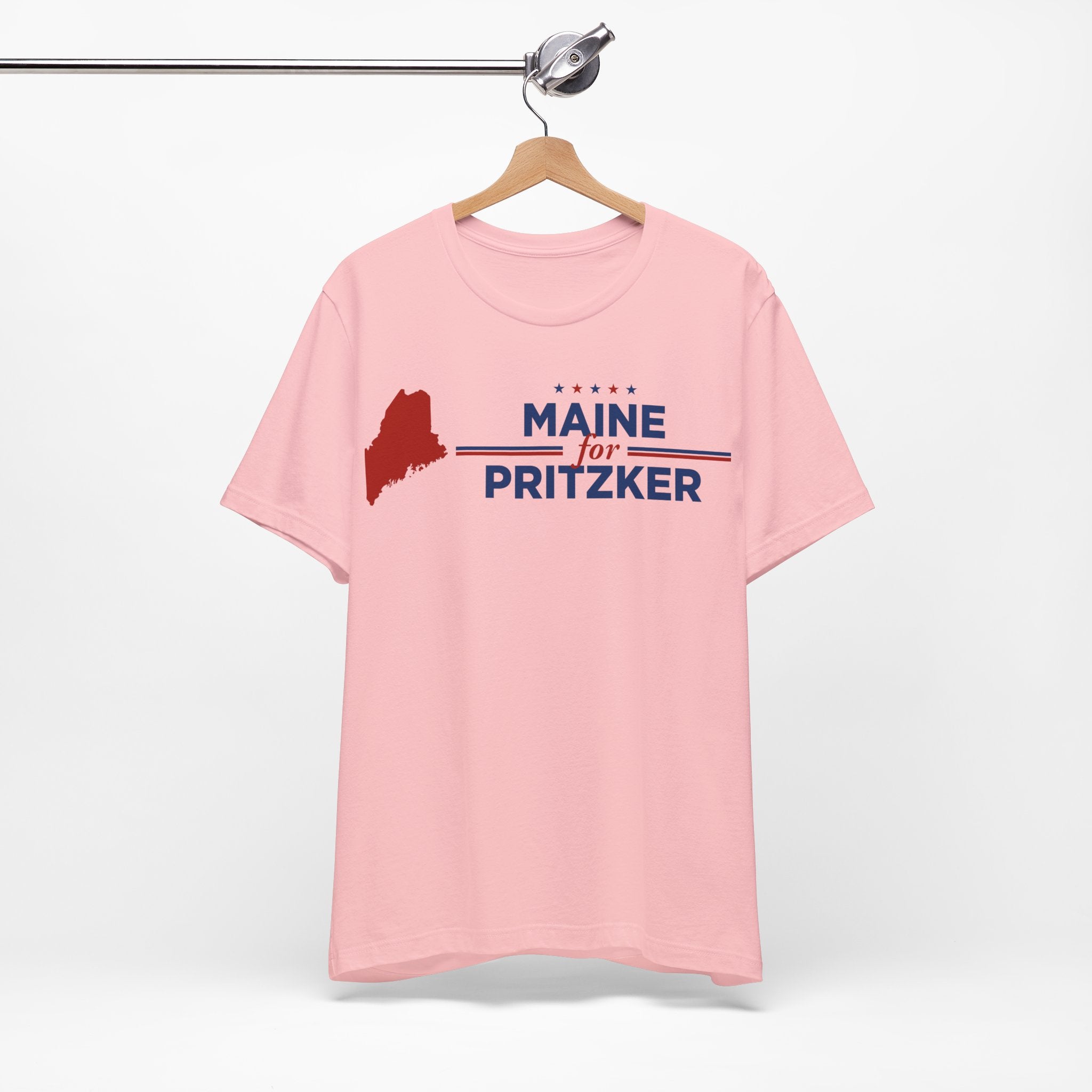 Maine for J.B. Pritzker for President Campaign T-Shirt 2028
