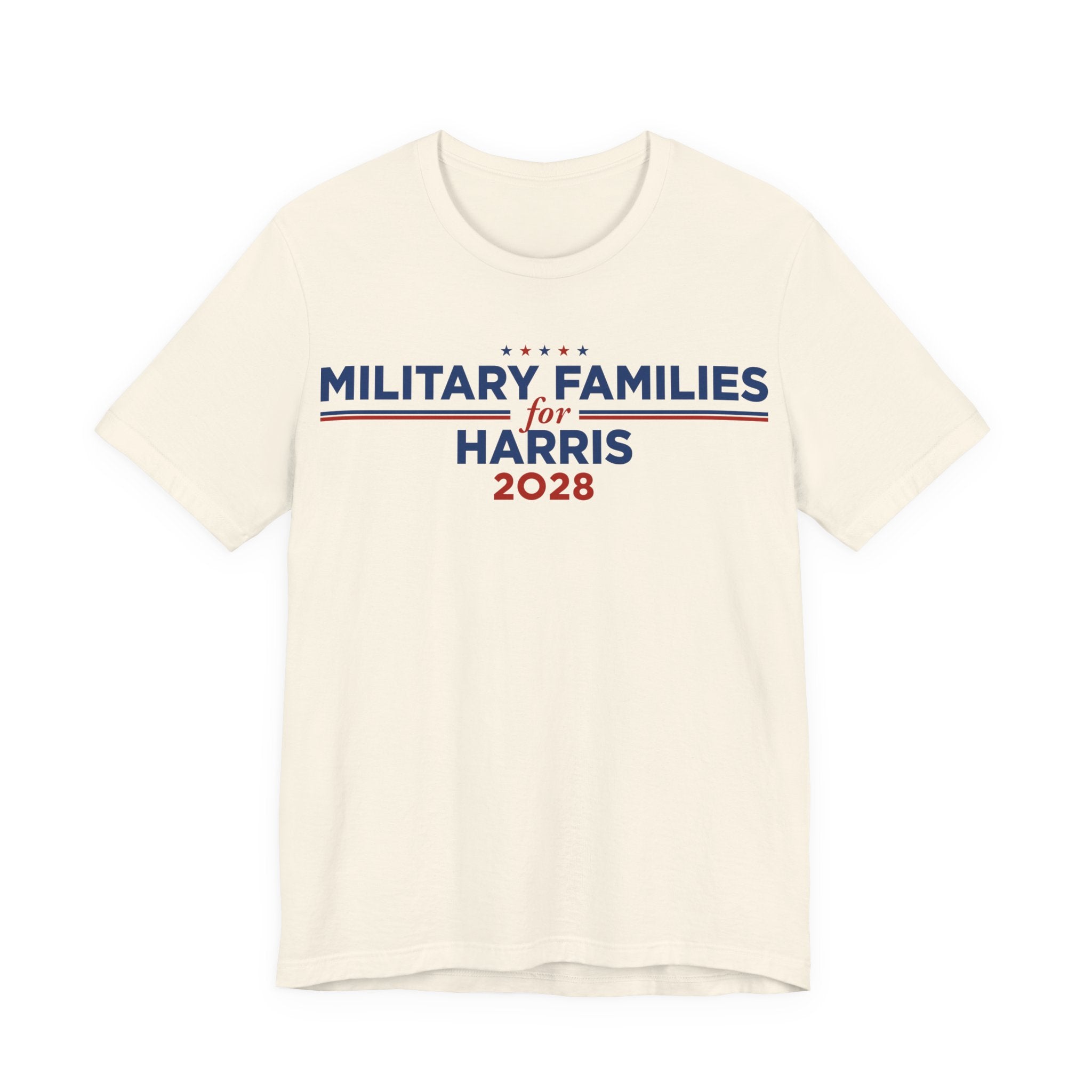 Military Families for Kamala Harris for President Campaign T-Shirt 2028