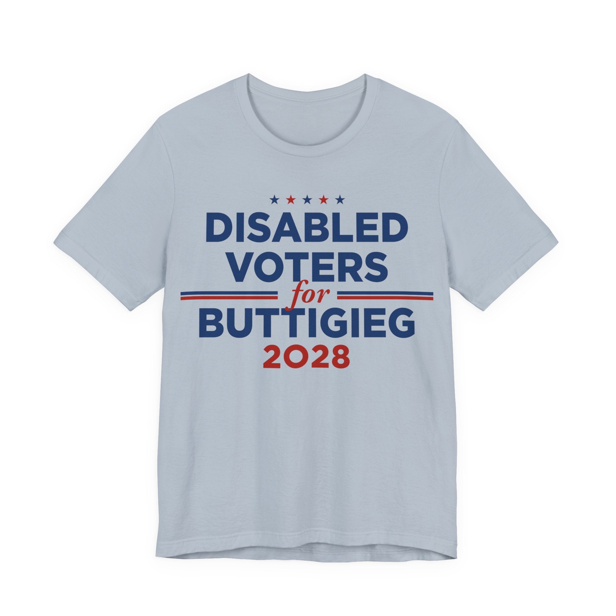 Disabled Voters for Pete Buttigieg for President Campaign T-Shirt 2028