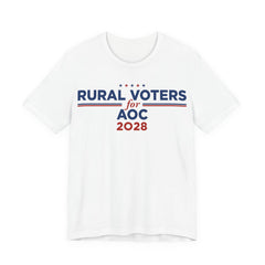 Rural Voters for AOC for President Campaign T-Shirt 2028
