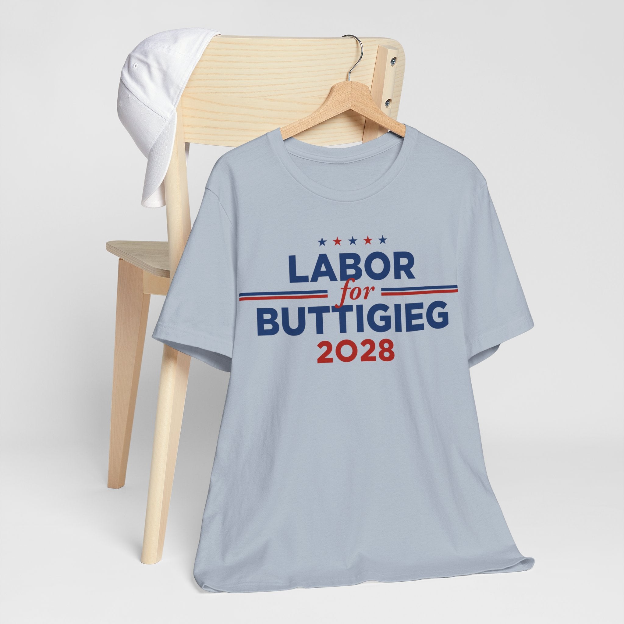 Labor for Pete Buttigieg for President Campaign T-Shirt 2028