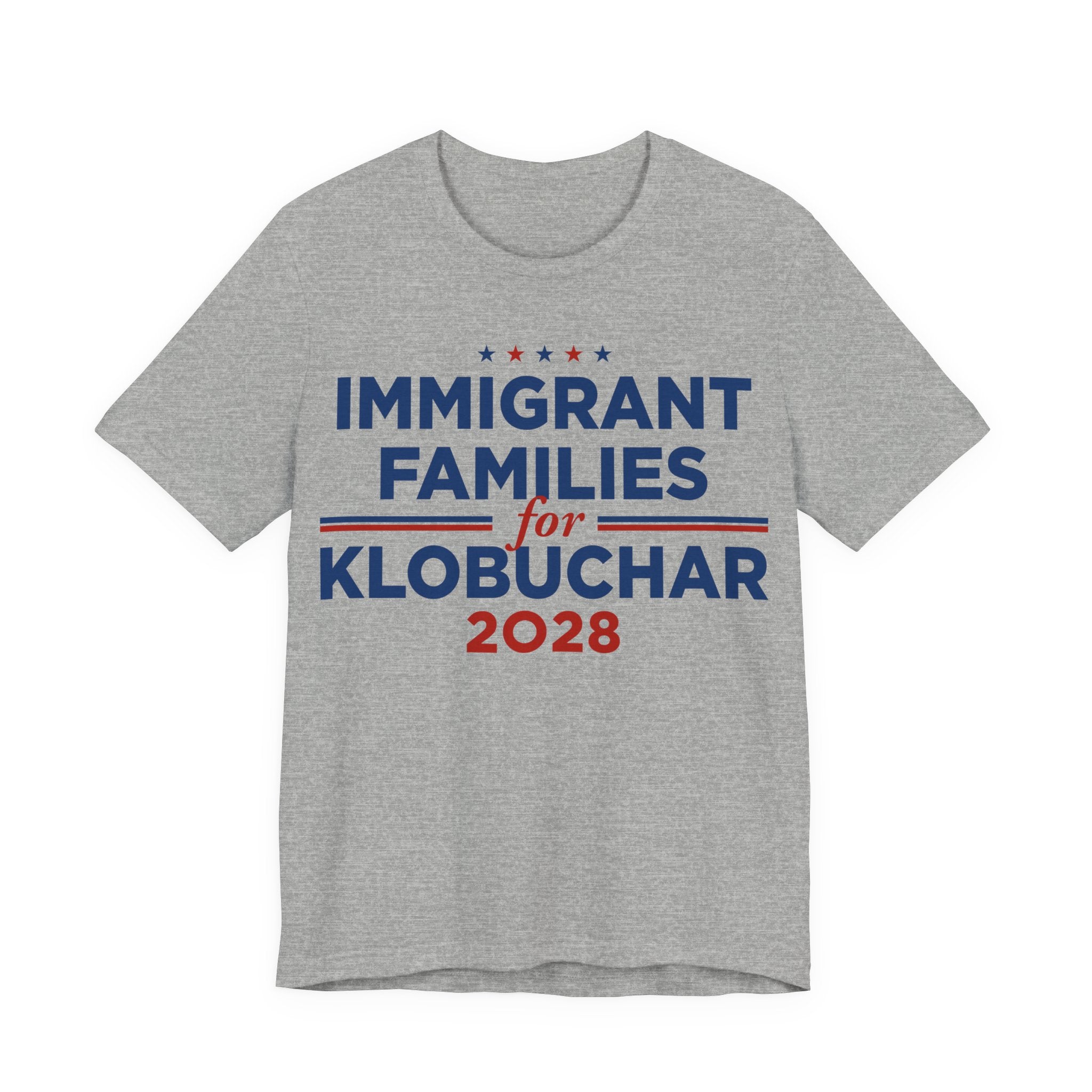 Immigrant Families for Amy Klobuchar for President Campaign T-Shirt 2028