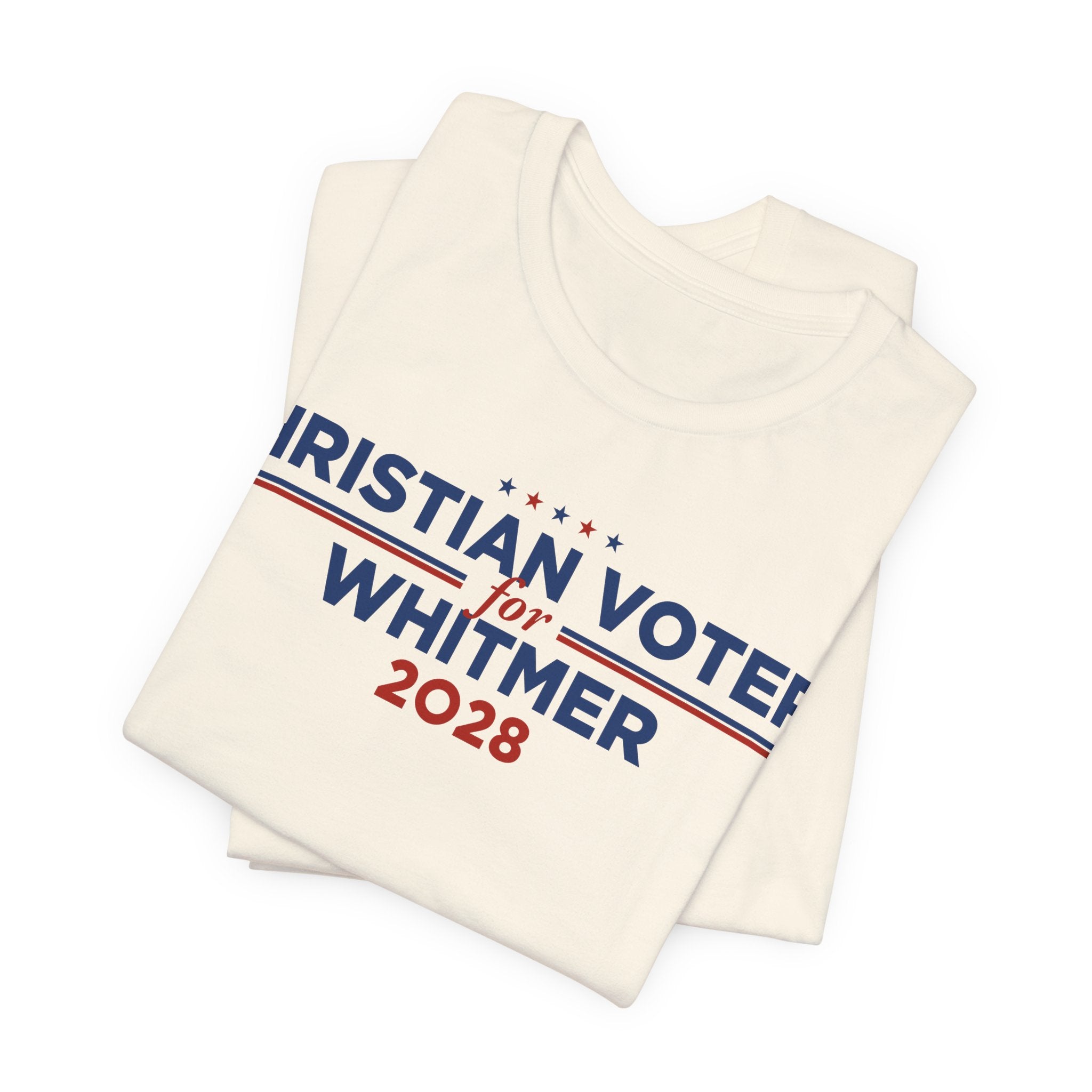 Christian Voters for Gretchen Whitmer for President Campaign T-Shirt 2028