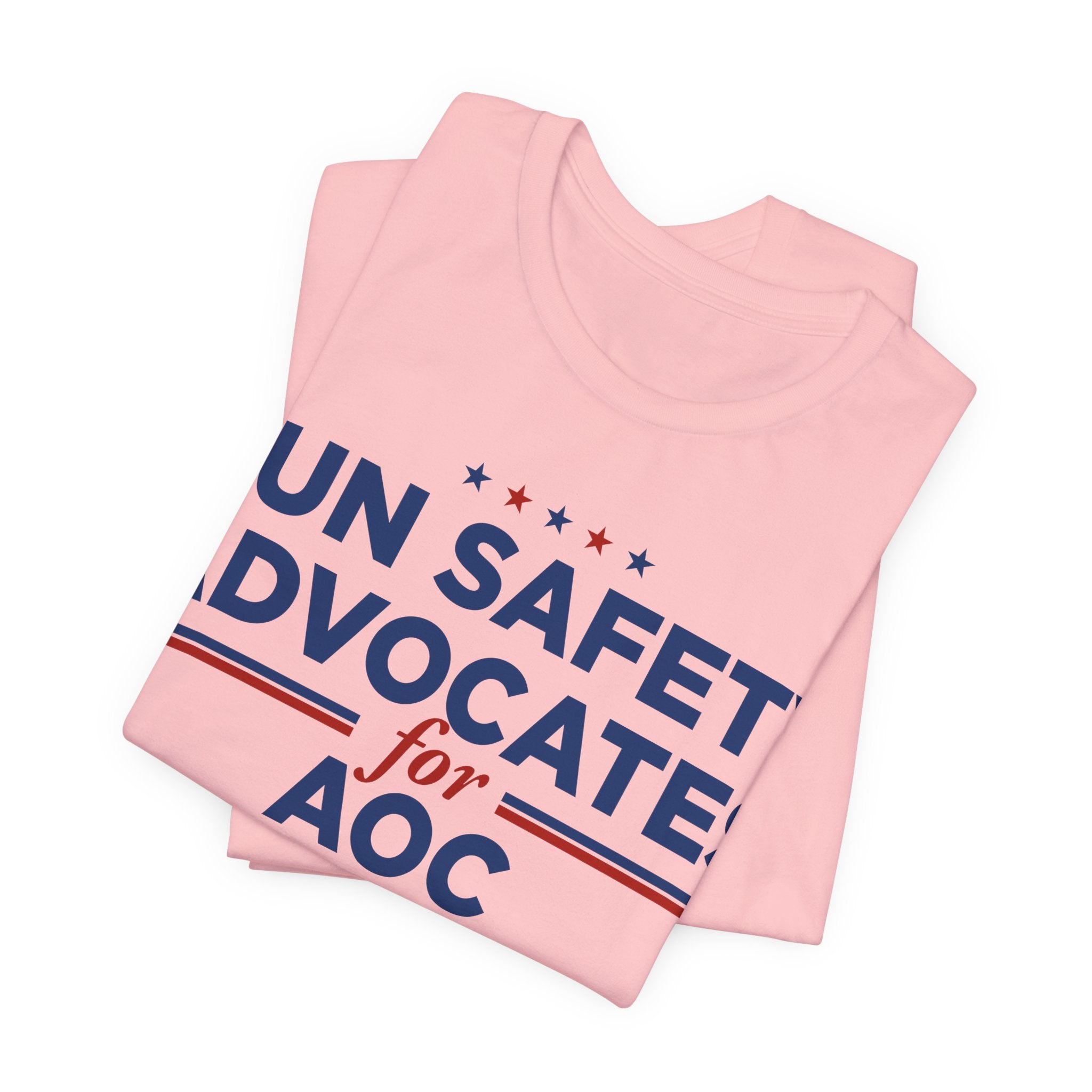 Gun Safety Advocates for AOC for President Campaign T-Shirt 2028