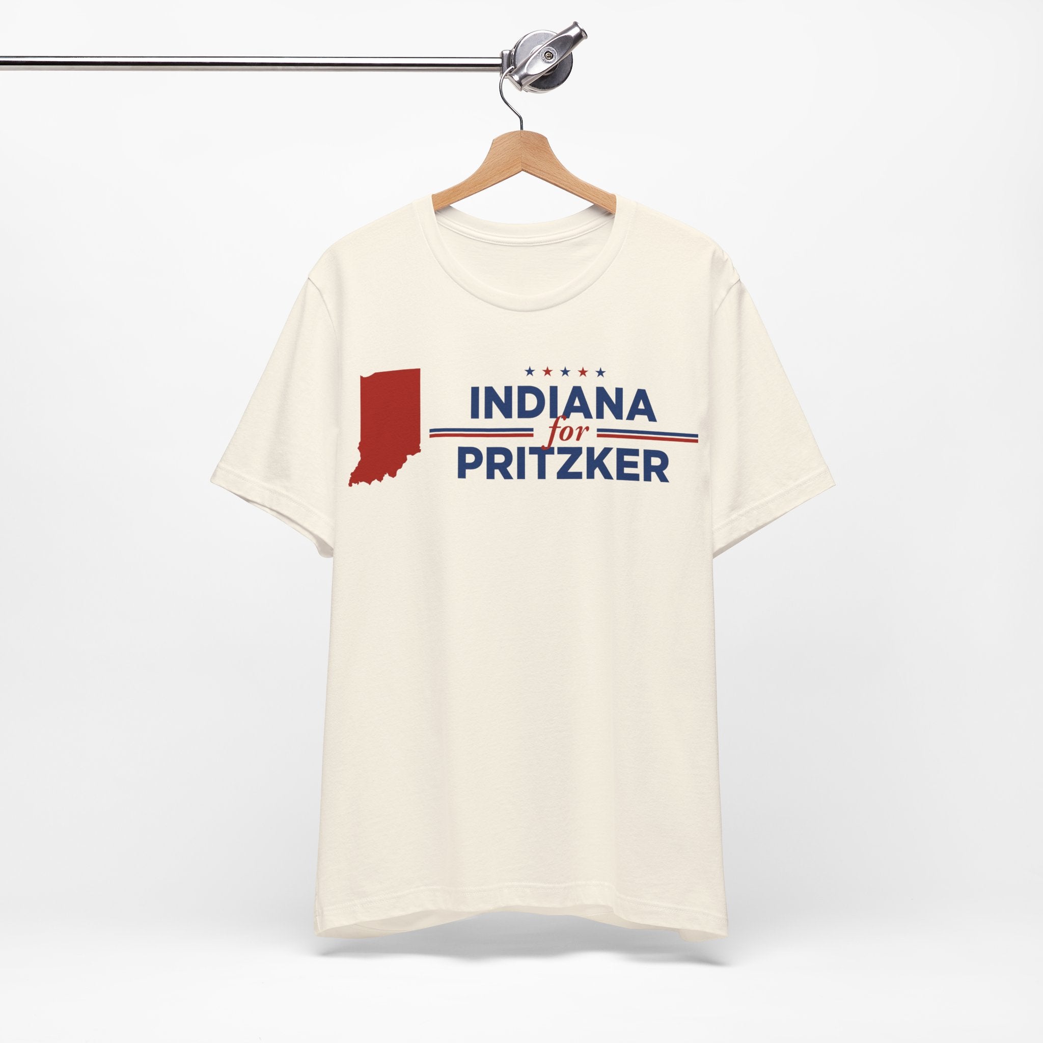 Indiana for J.B. Pritzker for President Campaign T-Shirt 2028