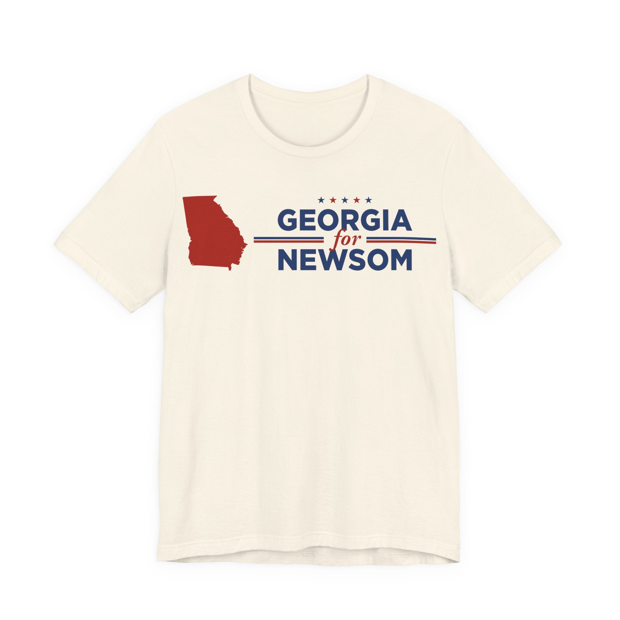 Georgia for Gavin Newsom for President Campaign T-Shirt 2028