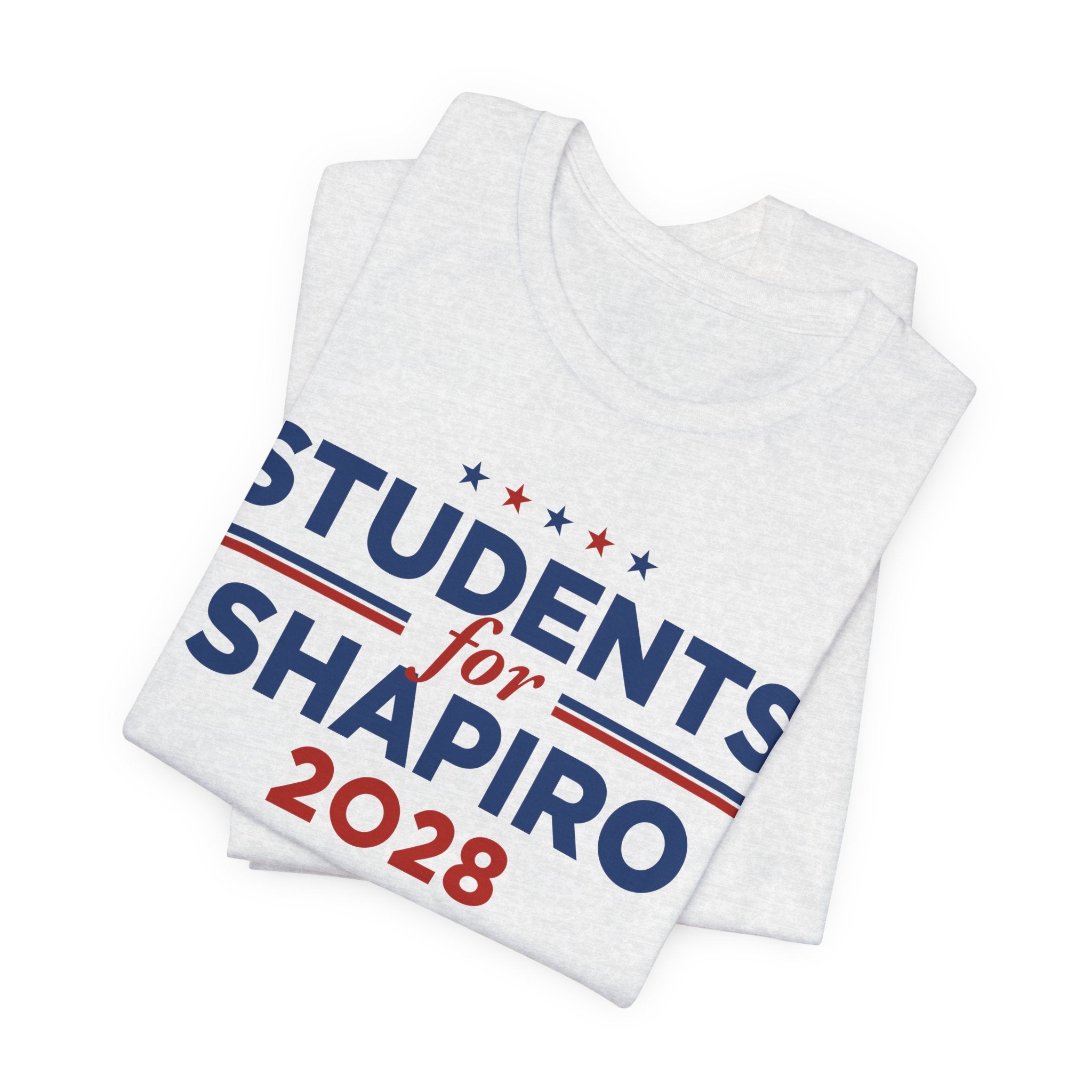 Students for Josh Shapiro for President Campaign T-Shirt 2028