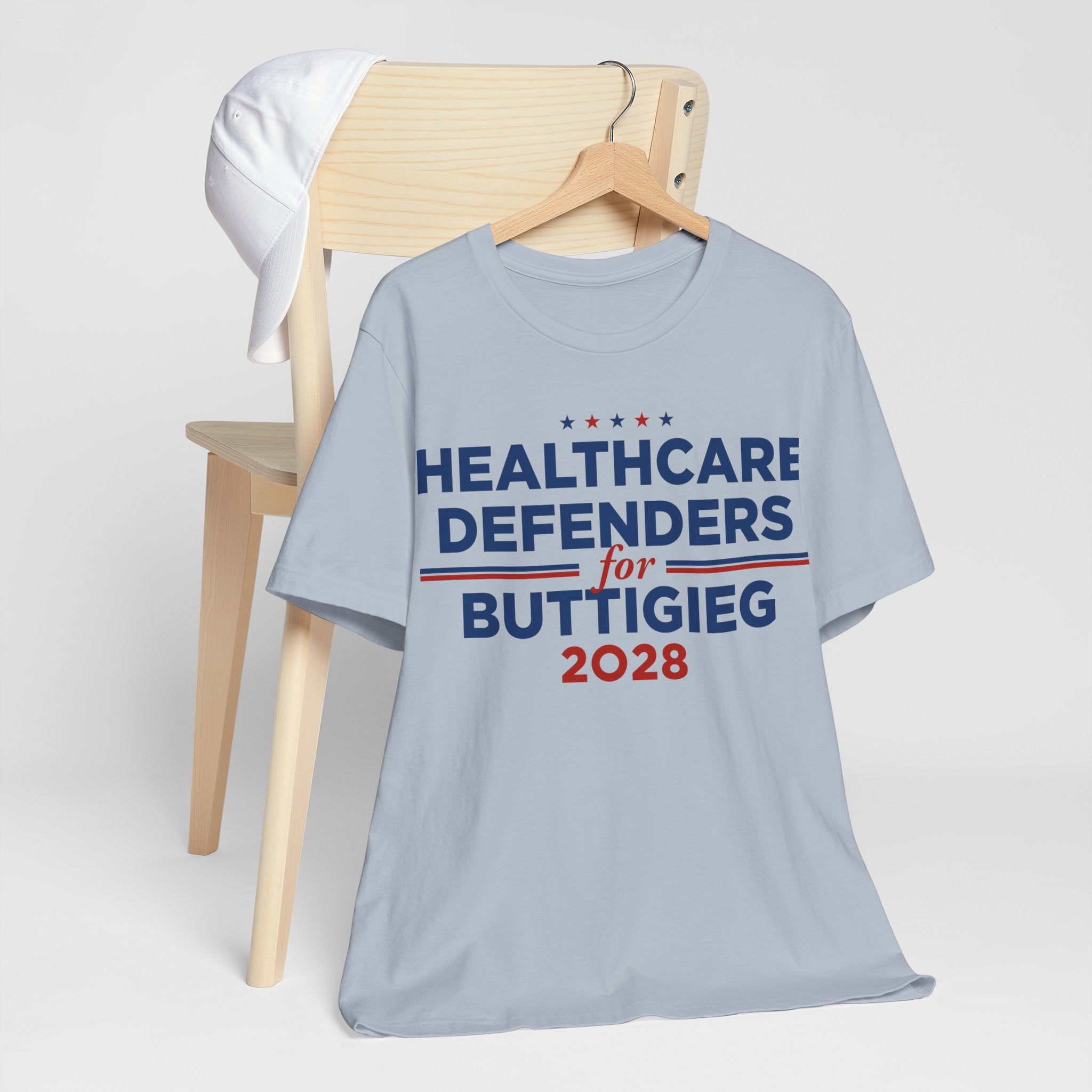 Healthcare Defenders for Pete Buttigieg for President Campaign T-Shirt 2028