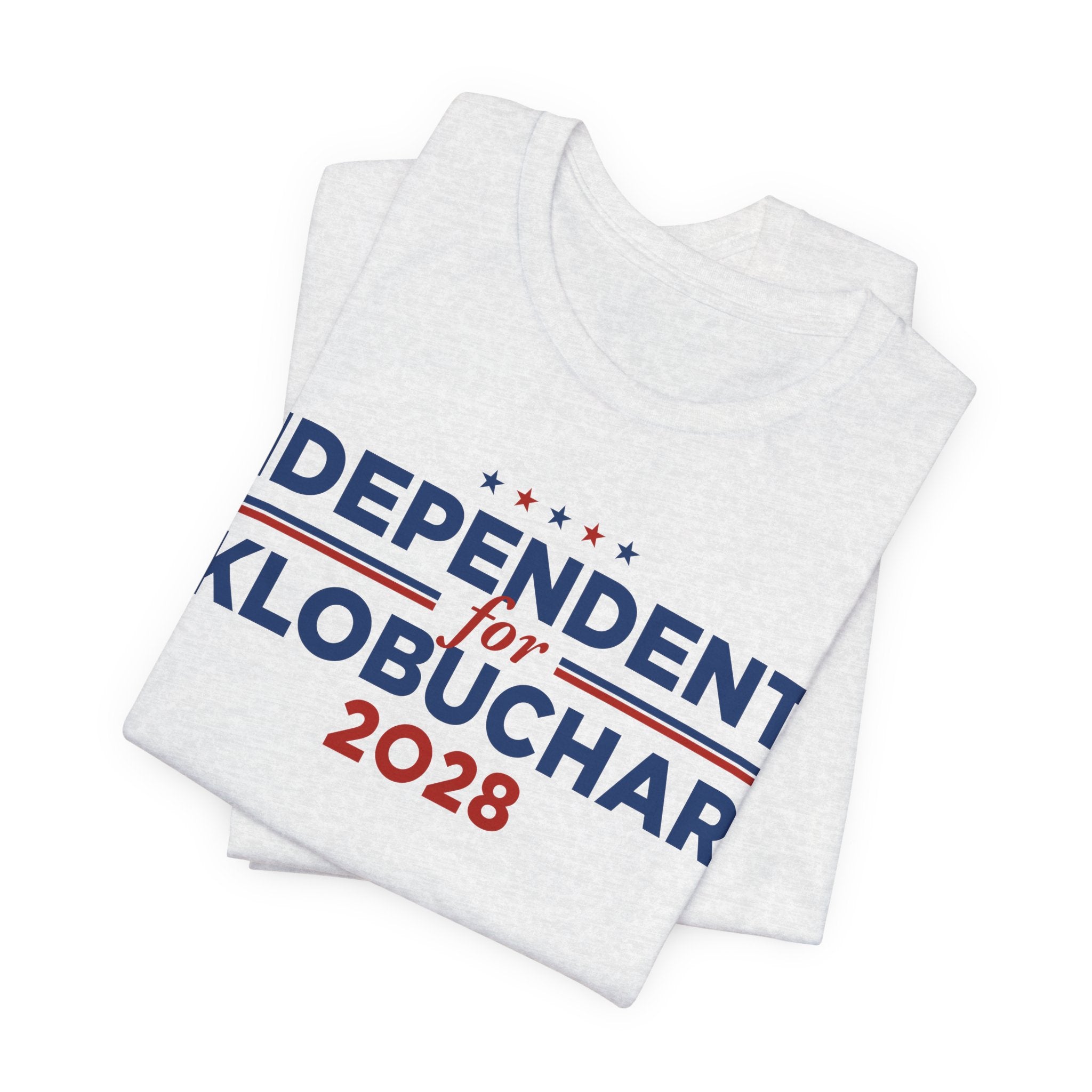 Independents for Amy Klobuchar for President Campaign T-Shirt 2028