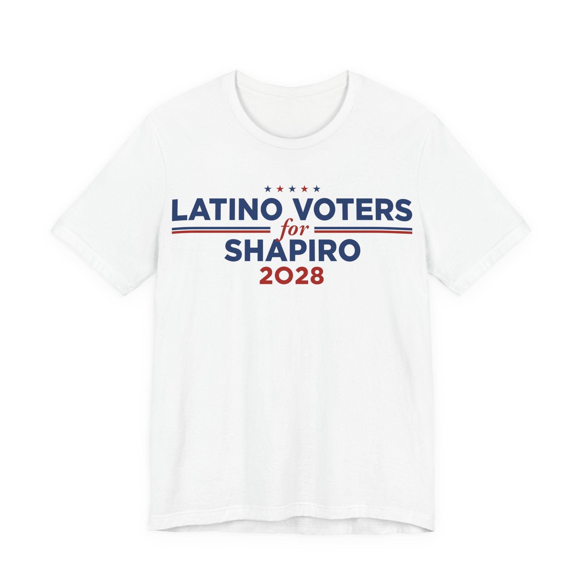 Latino Voters for Josh Shapiro for President Campaign T-Shirt 2028