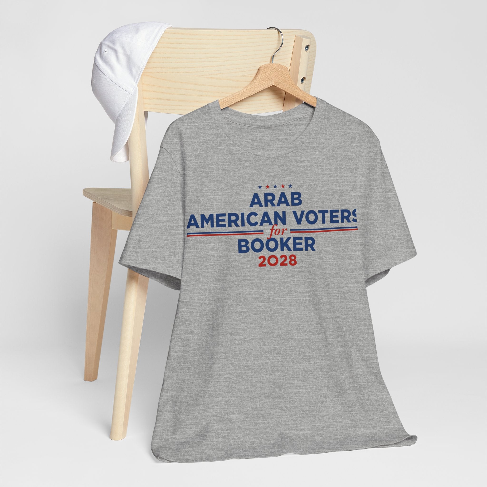 Arab American Voters for Cory Booker for President Campaign T-Shirt 2028