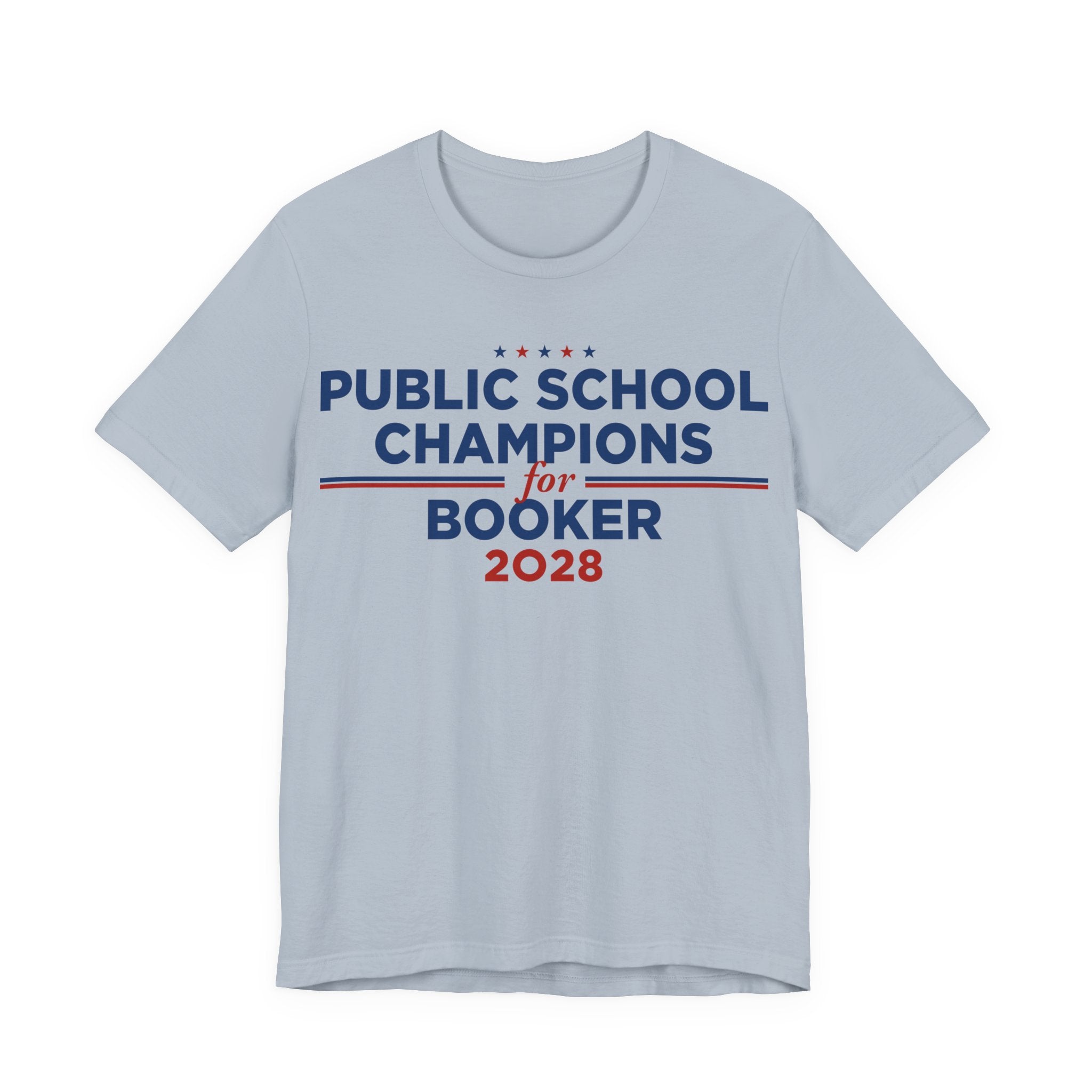 Public School Champions for Cory Booker for President Campaign T-Shirt 2028