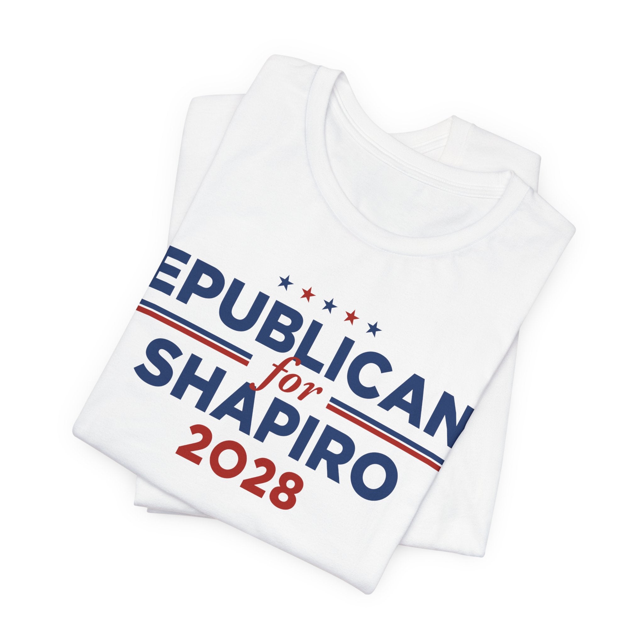 Republicans for Josh Shapiro for President Campaign T-Shirt 2028
