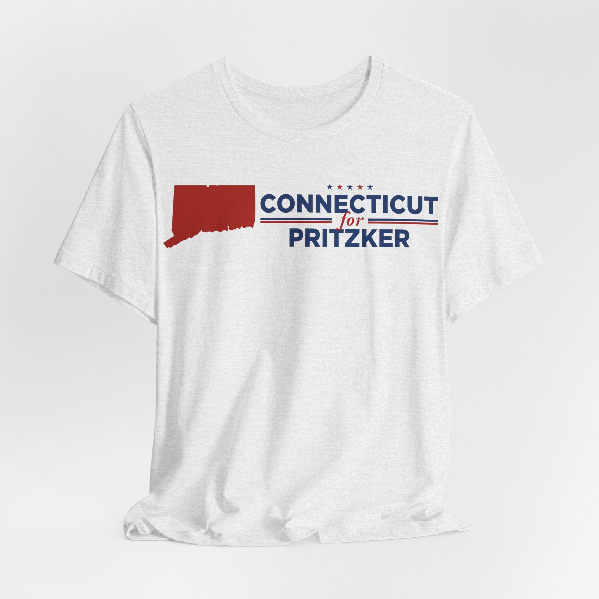 Connecticut for J.B. Pritzker for President Campaign T-Shirt 2028