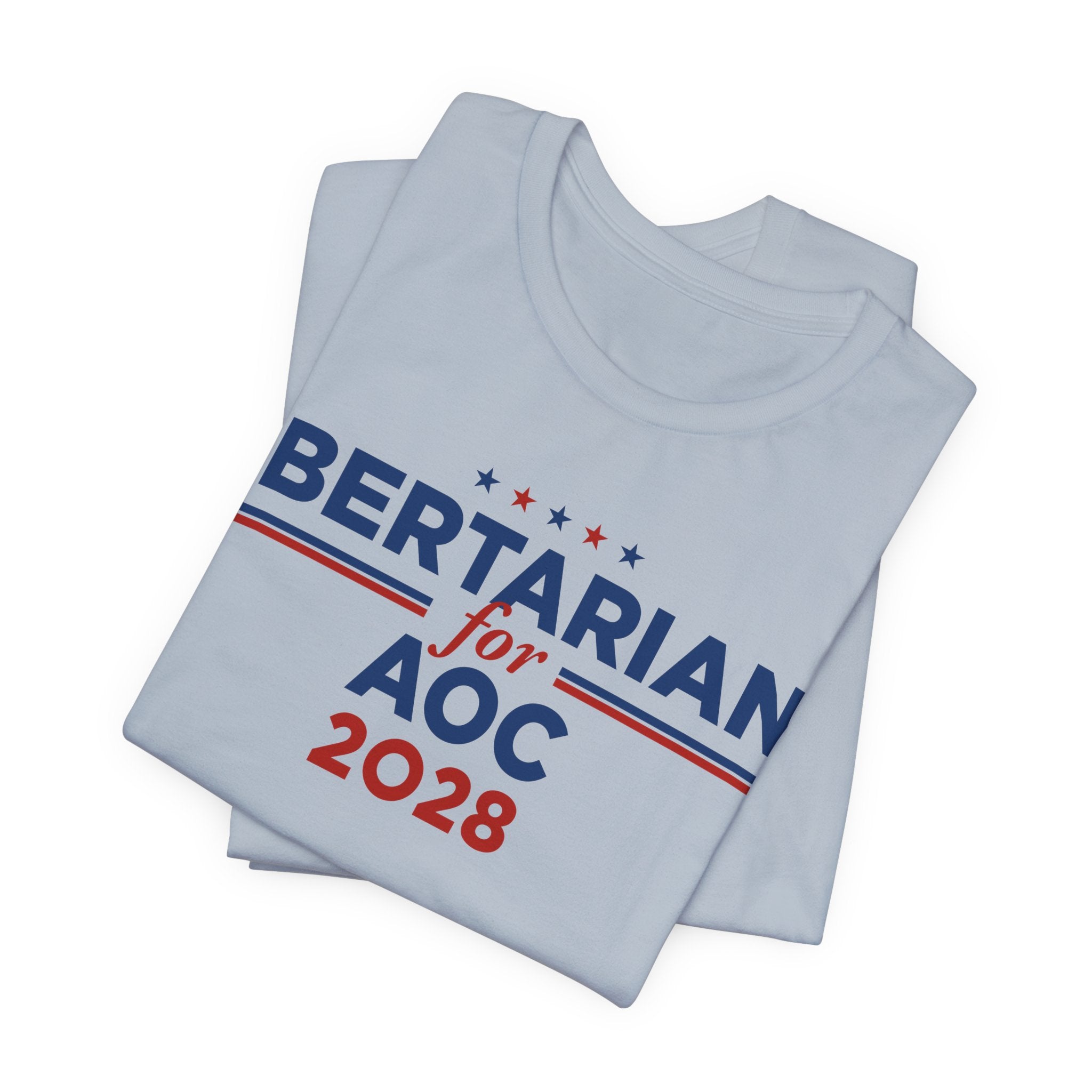 Libertarians for AOC for President Campaign T-Shirt 2028