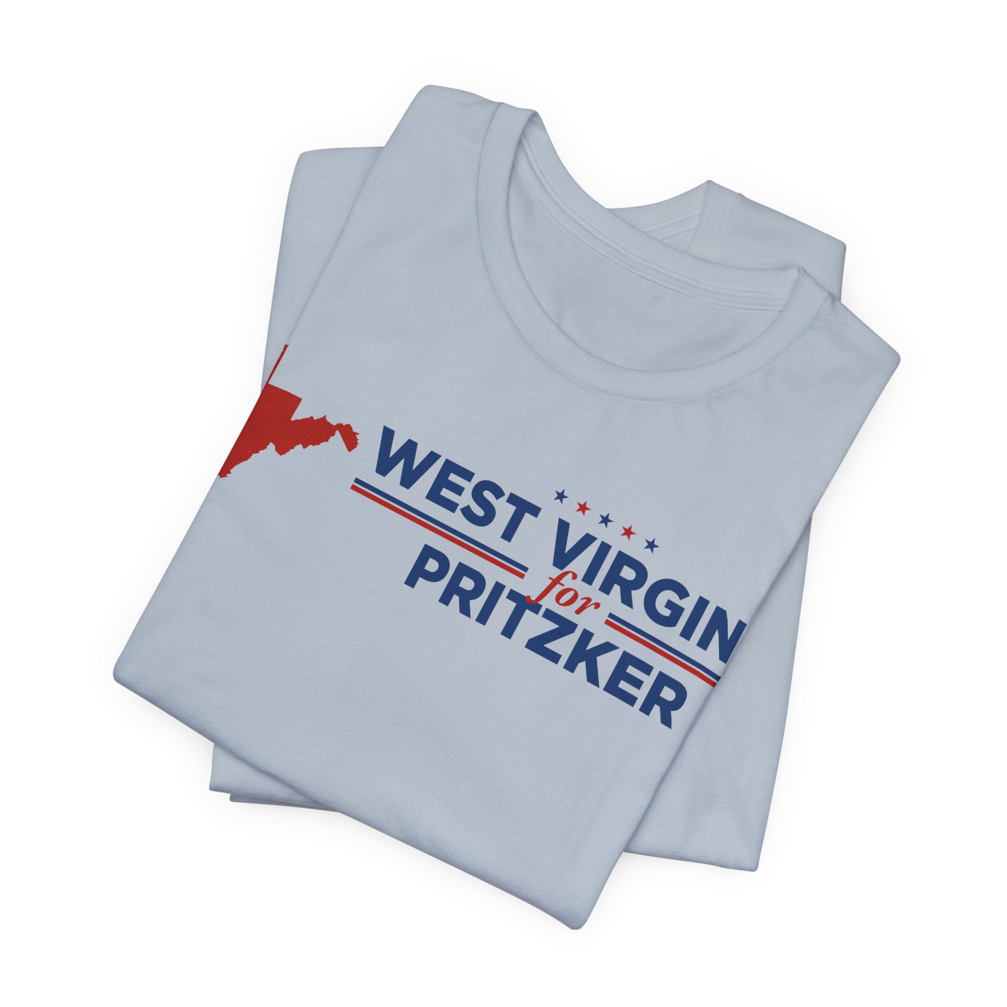 West Virginia for J.B. Pritzker for President Campaign T-Shirt 2028
