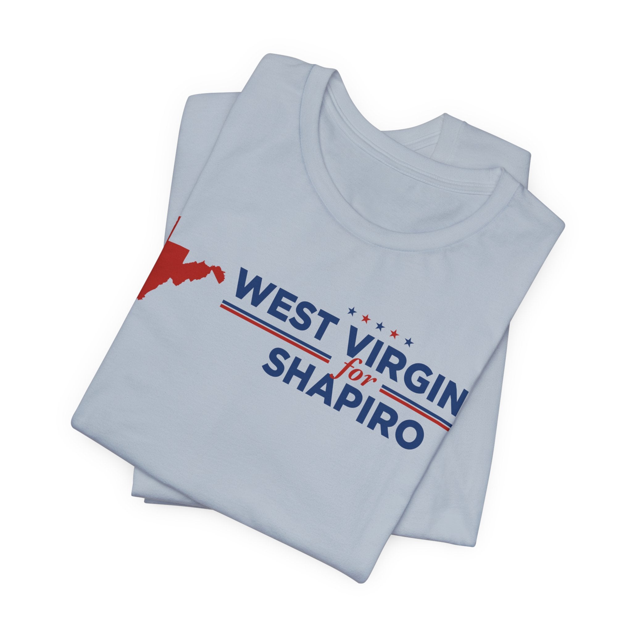 West Virginia for Josh Shapiro for President Campaign T-Shirt 2028