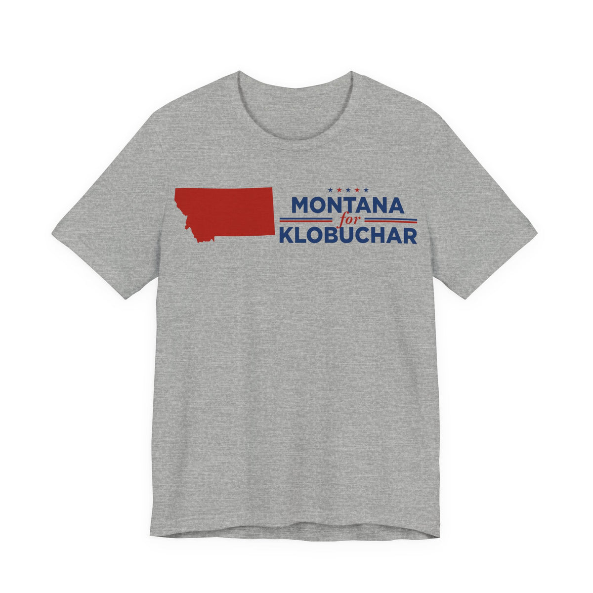 Montana for Amy Klobuchar for President Campaign T-Shirt 2028