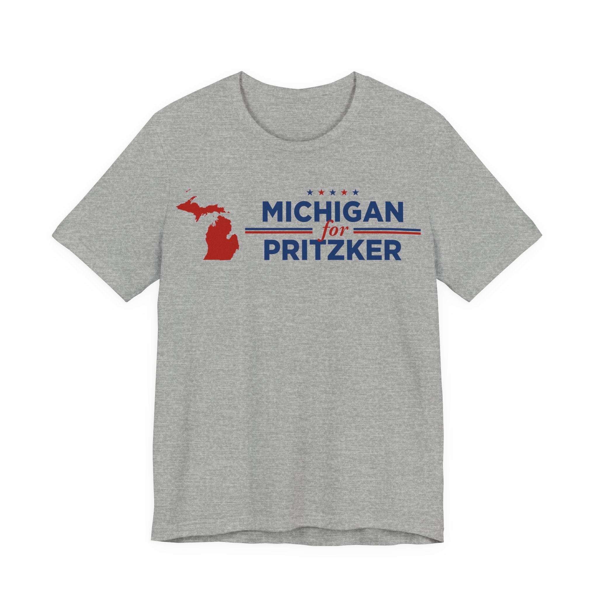 Michigan for J.B. Pritzker for President Campaign T-Shirt 2028
