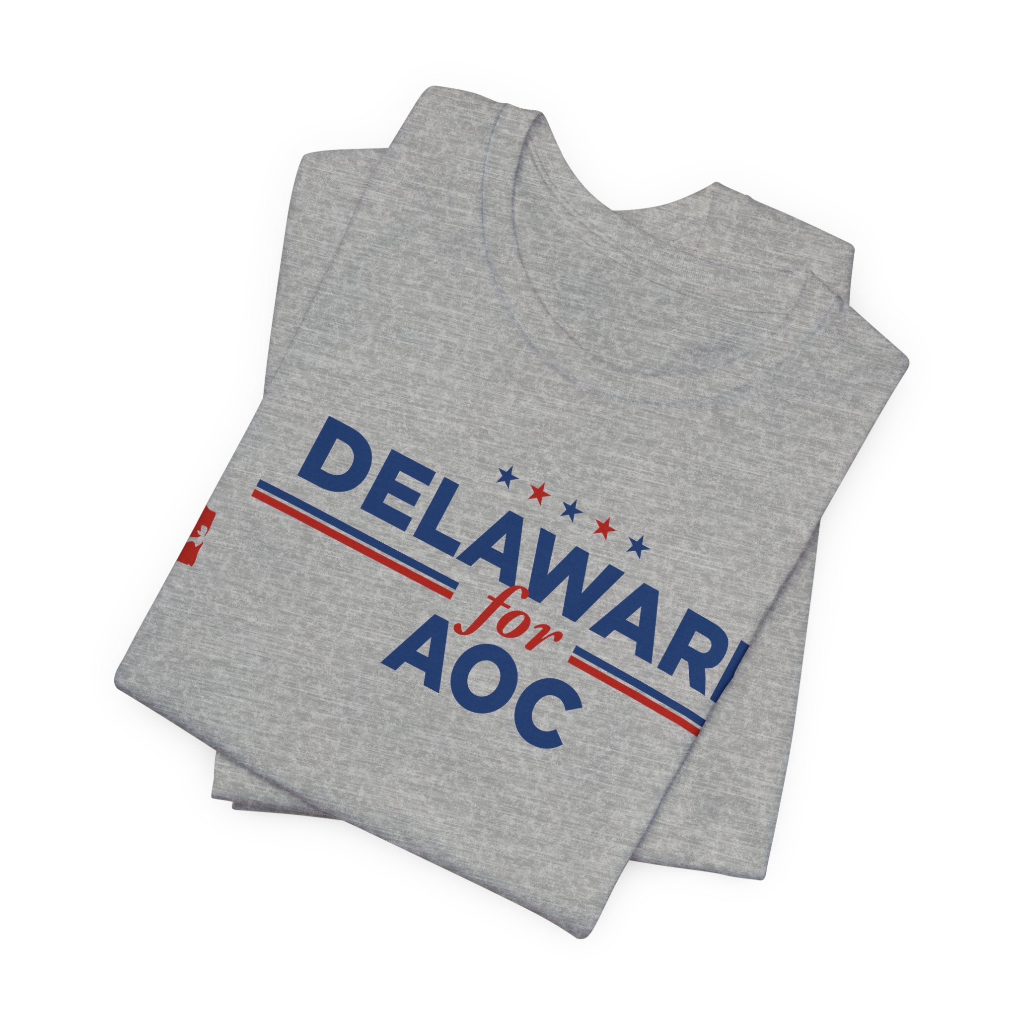 Delaware for AOC for President Campaign T-Shirt 2028