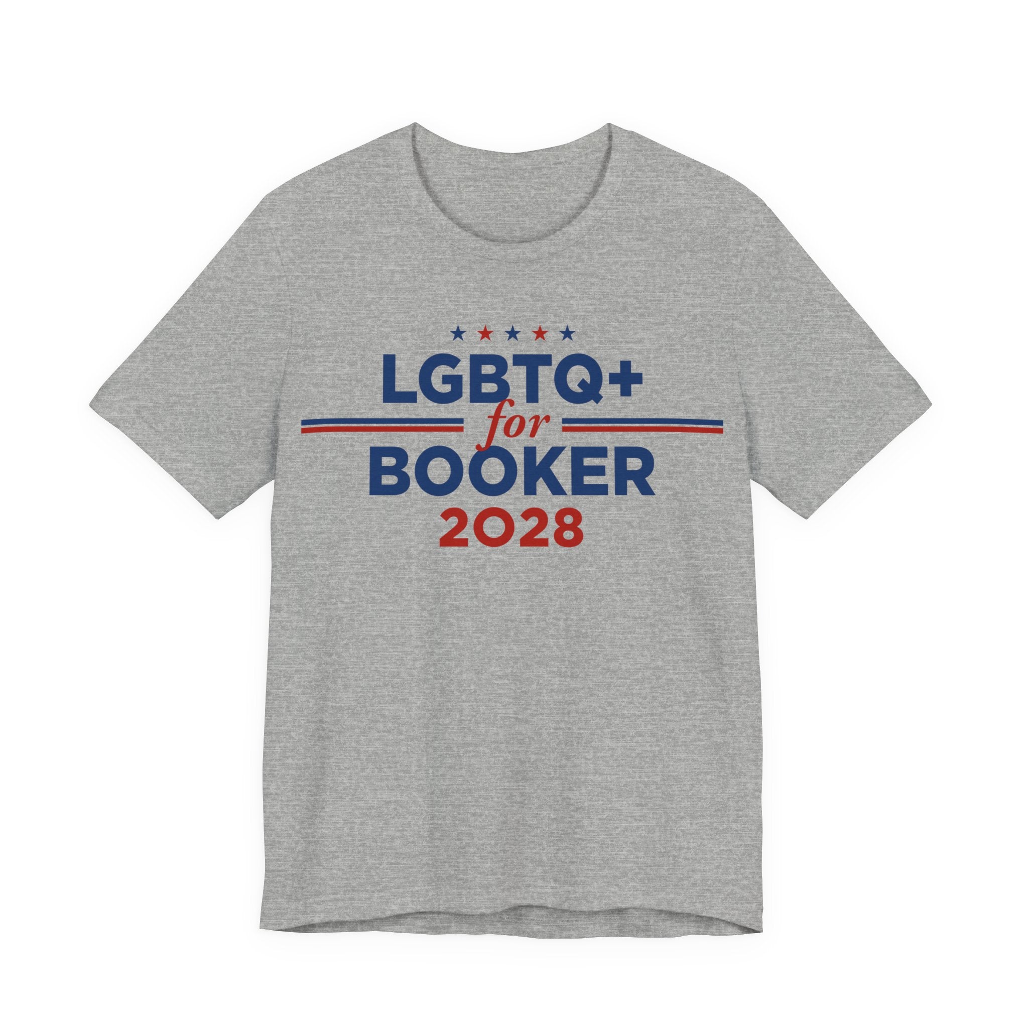 LGBTQ+ for Cory Booker for President Campaign T-Shirt 2028