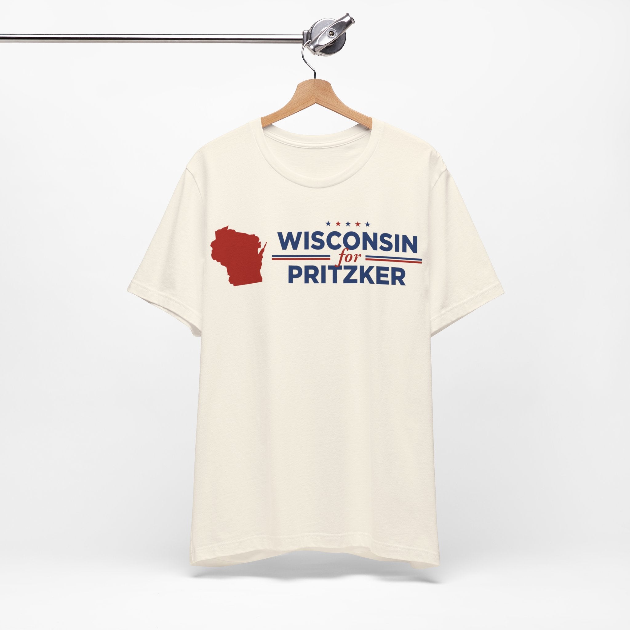 Wisconsin for J.B. Pritzker for President Campaign T-Shirt 2028