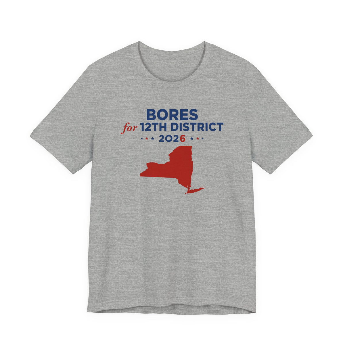 Alex Bores for New York U.S. House District 12 Campaign T-Shirt 2026