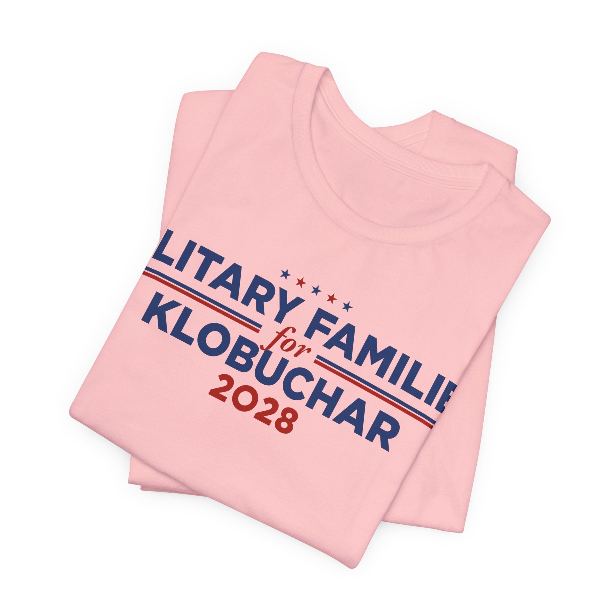 Military Families for Amy Klobuchar for President Campaign T-Shirt 2028