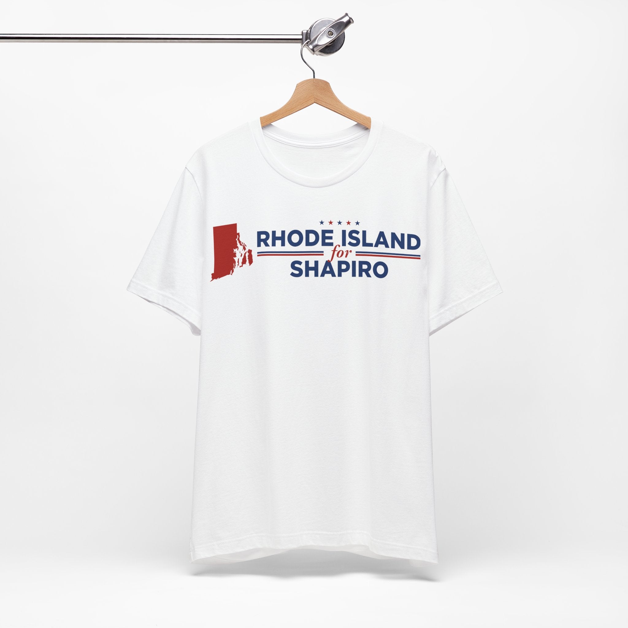 Rhode Island for Josh Shapiro for President Campaign T-Shirt 2028