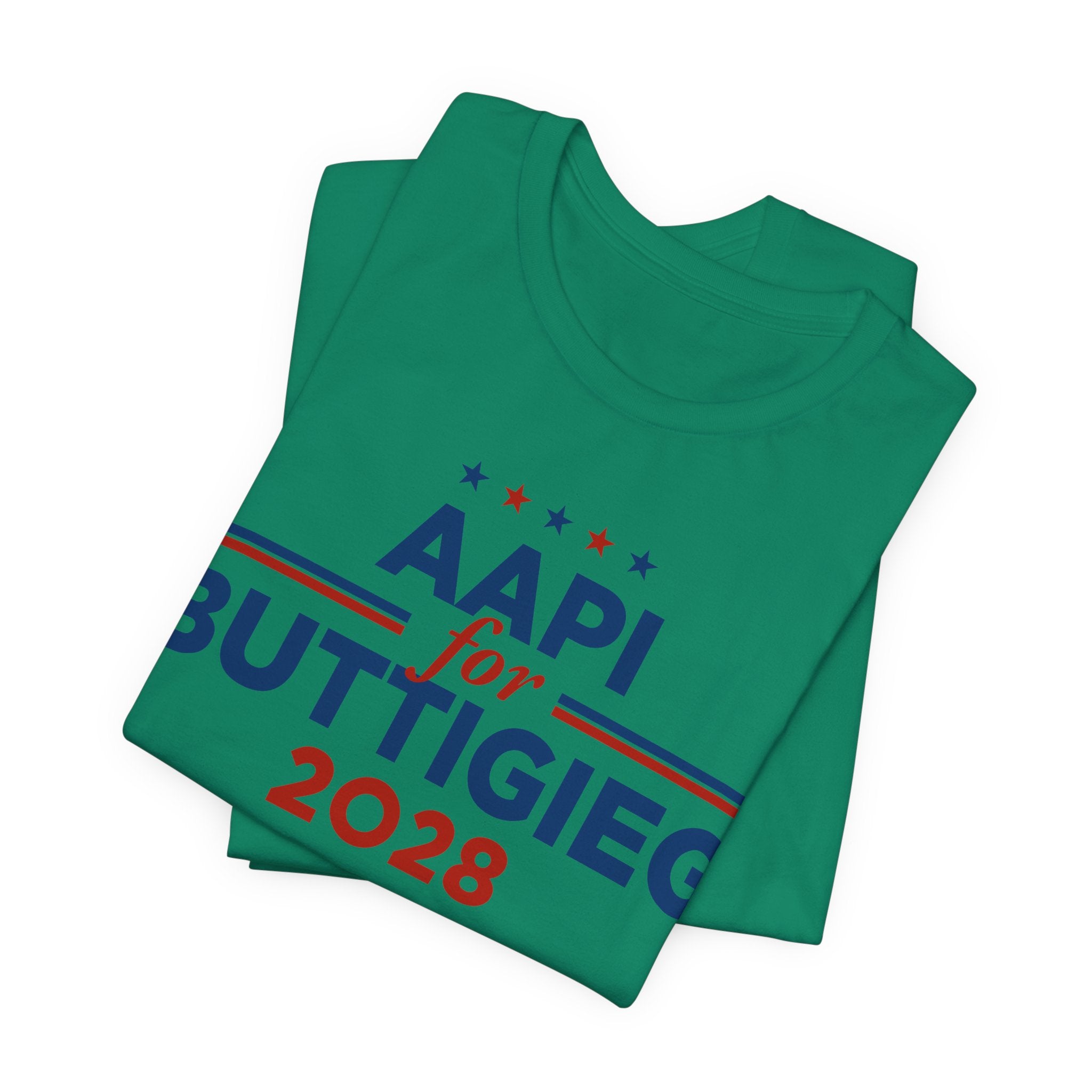 AAPI Asian American and Pacific Islander for Pete Buttigieg Campaign T-Shirt for President 2028
