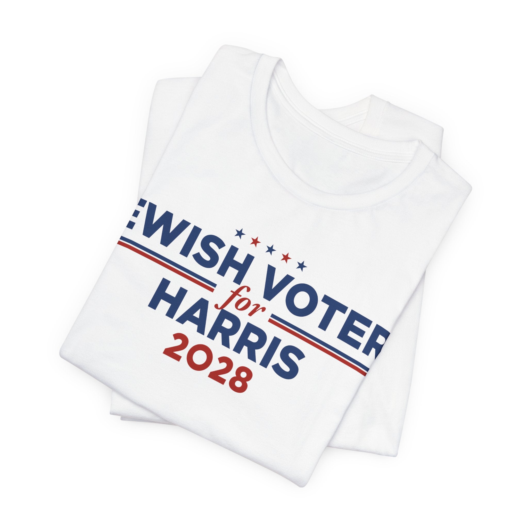 Jewish Voters for Kamala Harris for President Campaign T-Shirt 2028