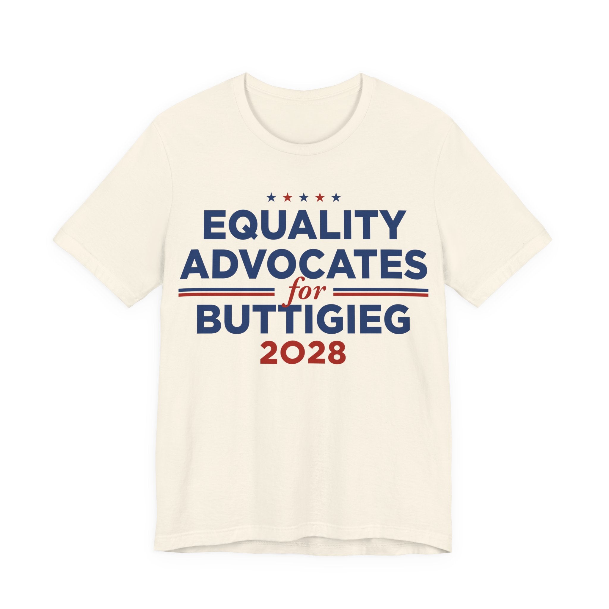Equality Advocates for Pete Buttigieg for President Campaign T-Shirt 2028