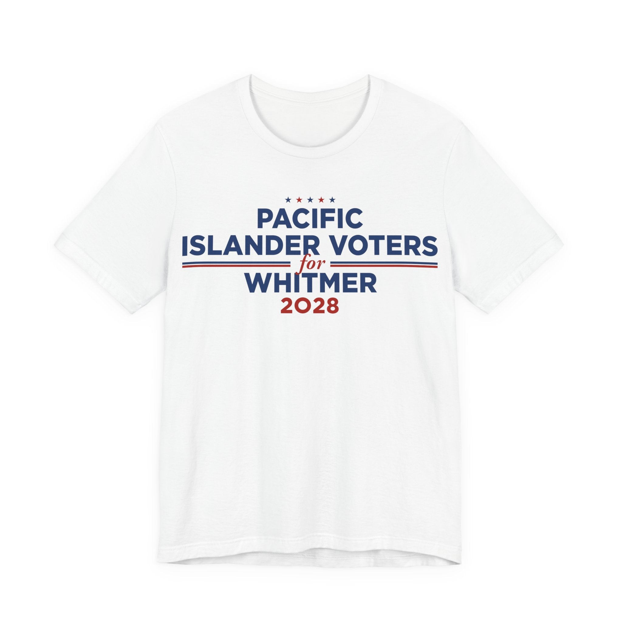 Pacific Islander Voters for Gretchen Whitmer for President Campaign T-Shirt 2028