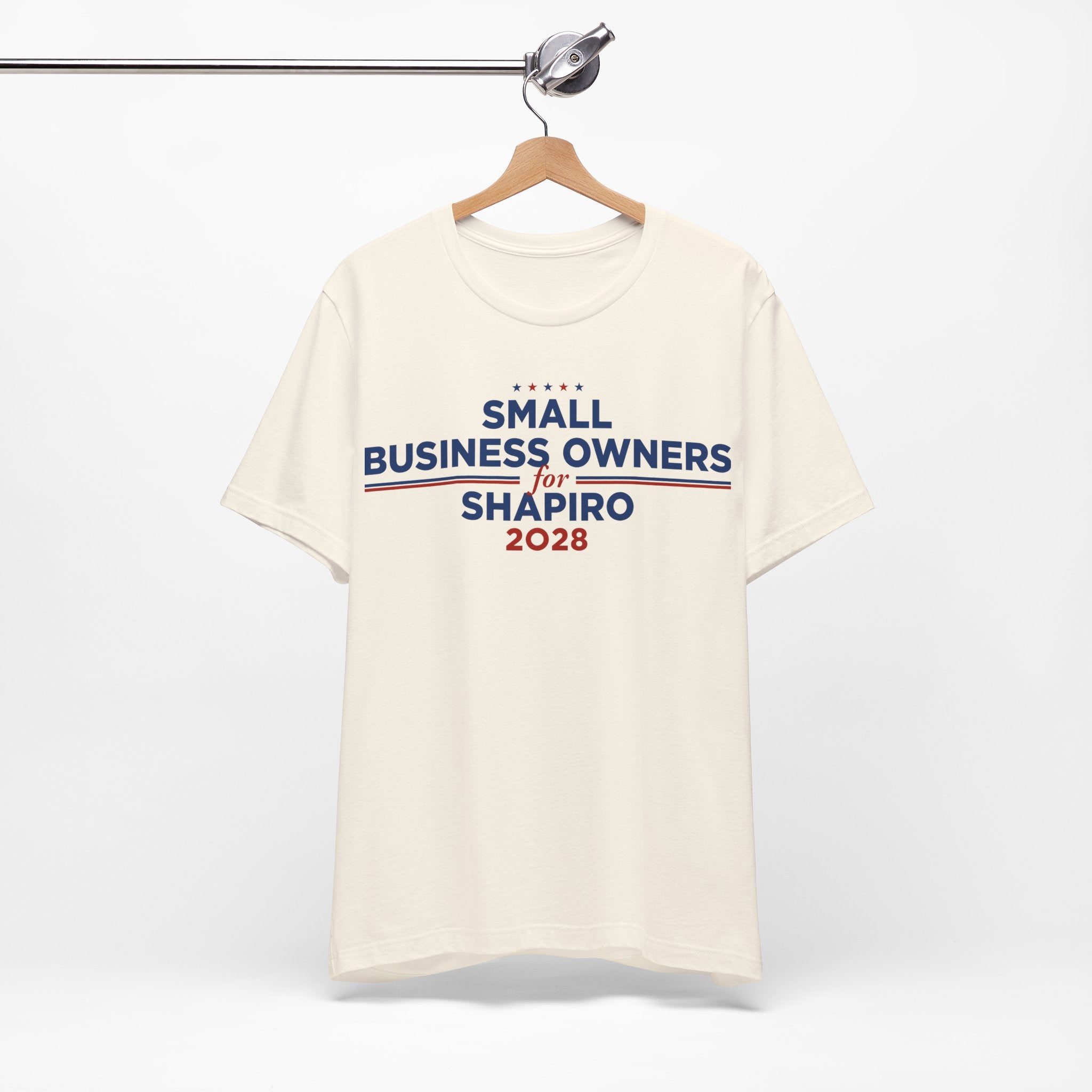 Small Business Owners for Josh Shapiro for President Campaign T-Shirt 2028