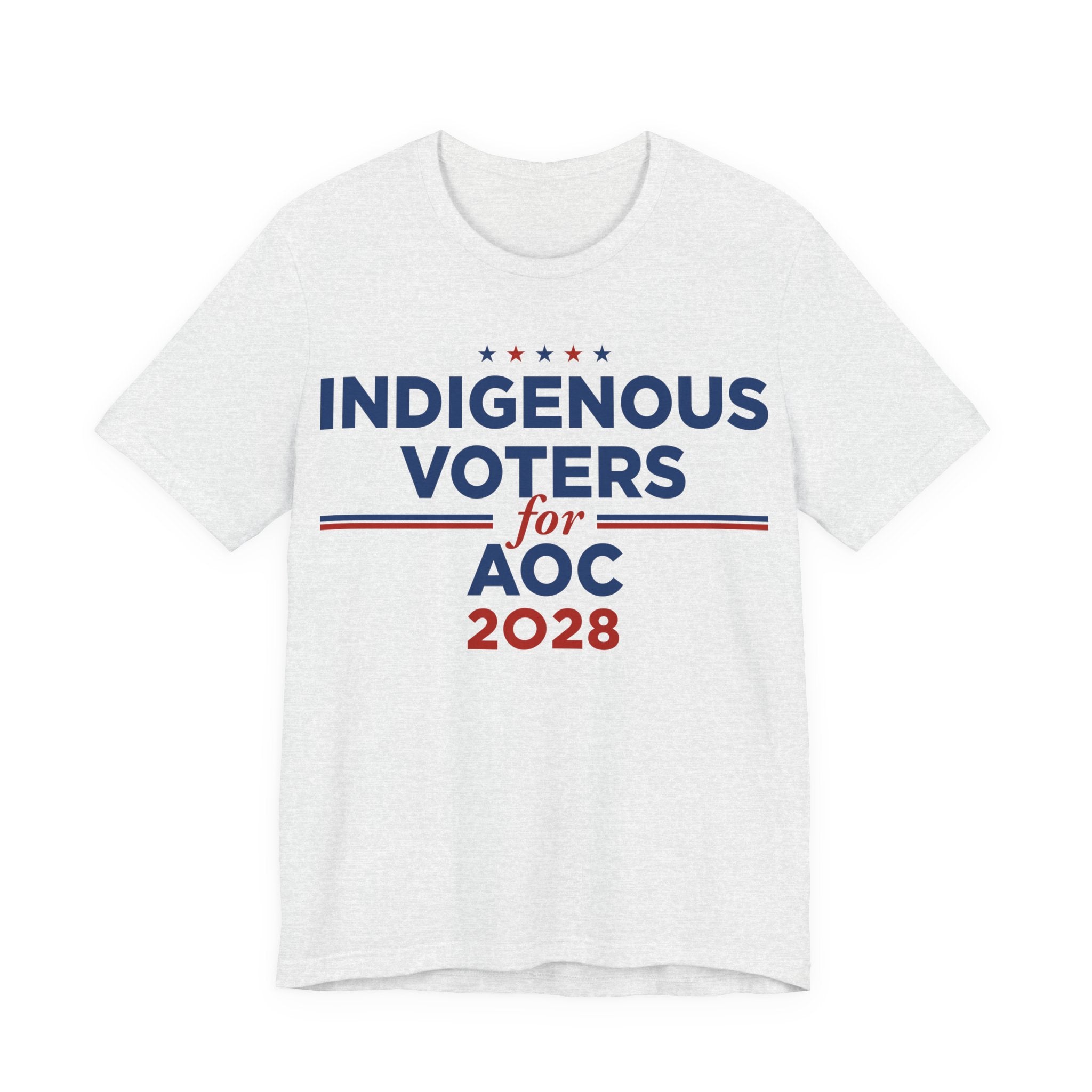 Indigenous Voters / Native Americans for AOC for President Campaign T-Shirt 2028
