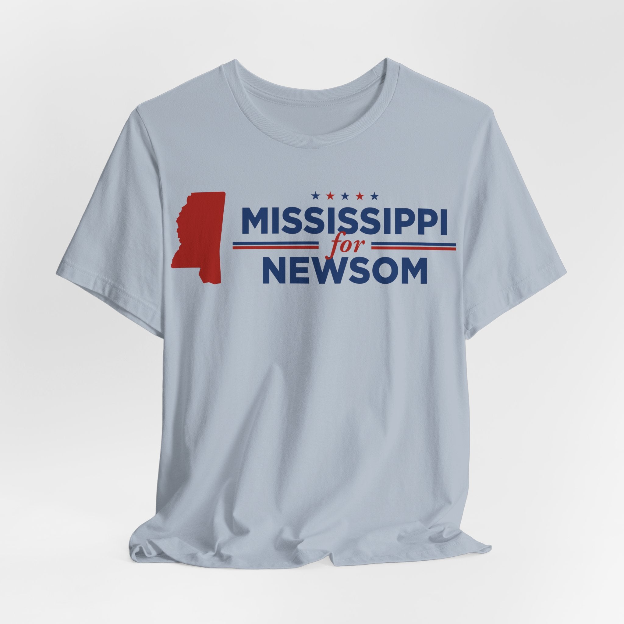 Mississippi for Gavin Newsom for President Campaign T-Shirt 2028