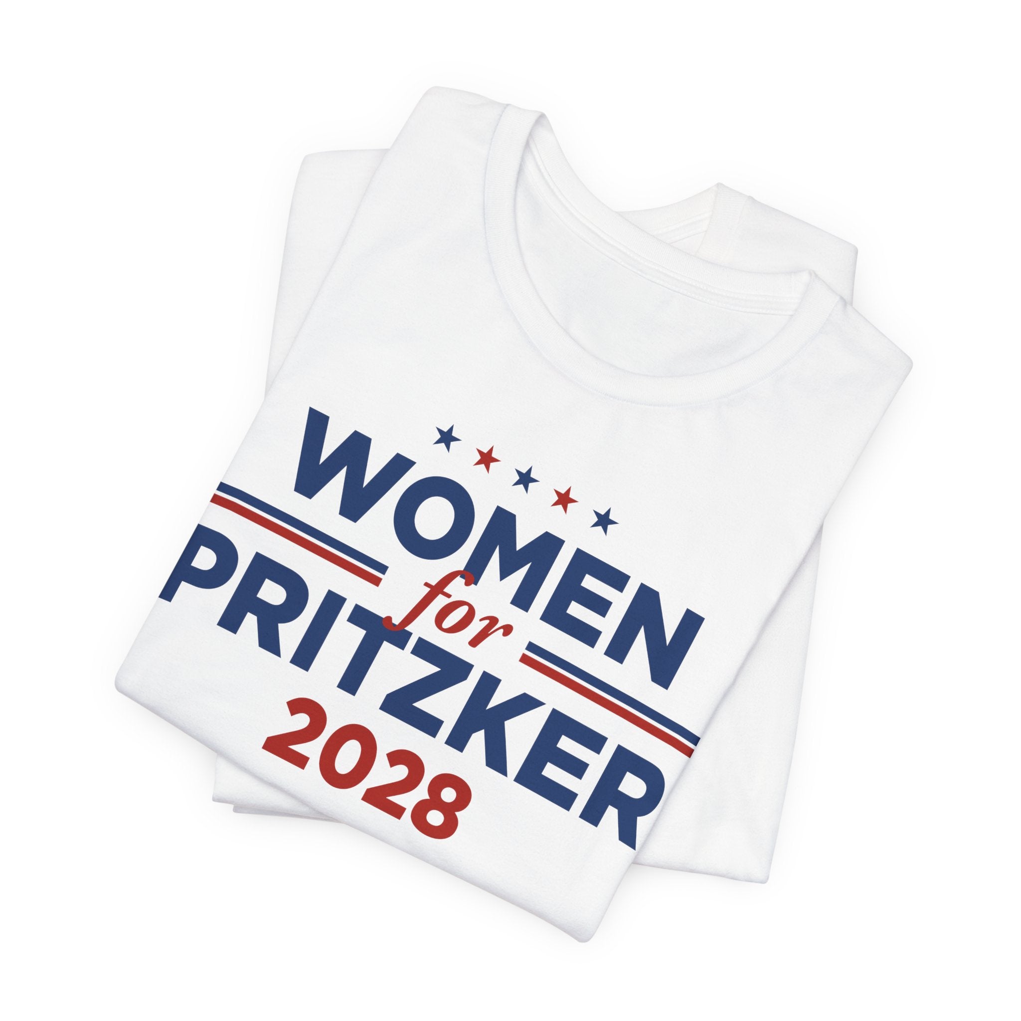 Women for J.B. Pritzker for President Campaign T-Shirt 2028