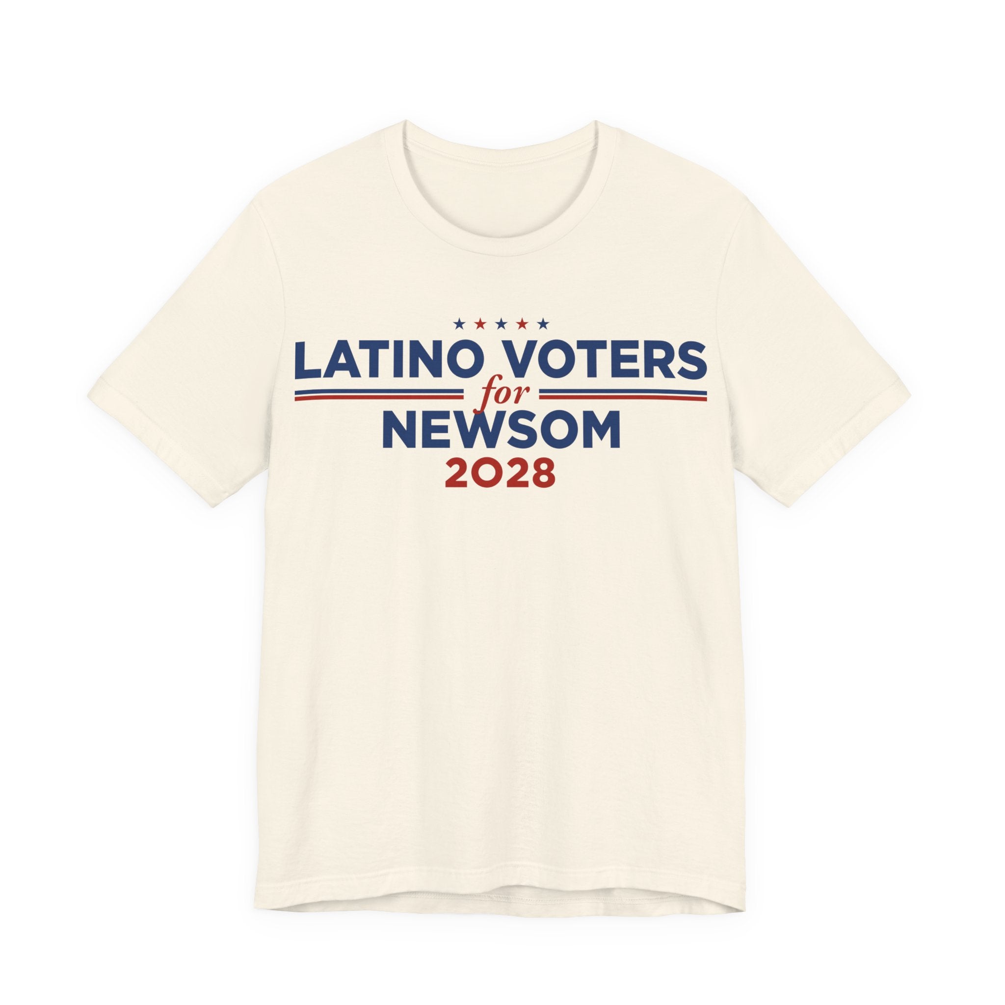 Latino Voters for Gavin Newsom for President Campaign T-Shirt 2028