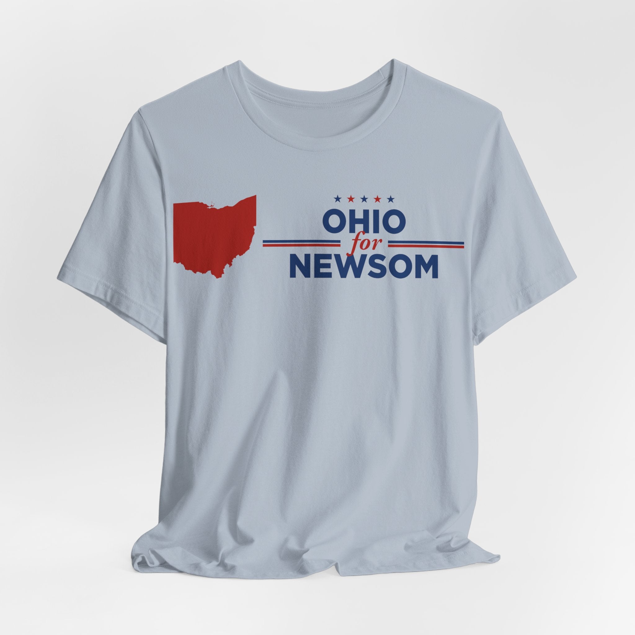 Ohio for Gavin Newsom for President Campaign T-Shirt 2028