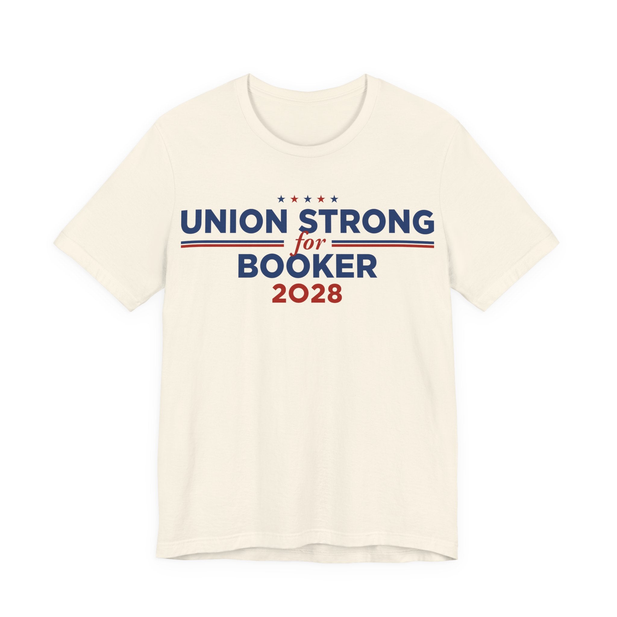 Union Strong Cory Booker for President Campaign T-Shirt 2028
