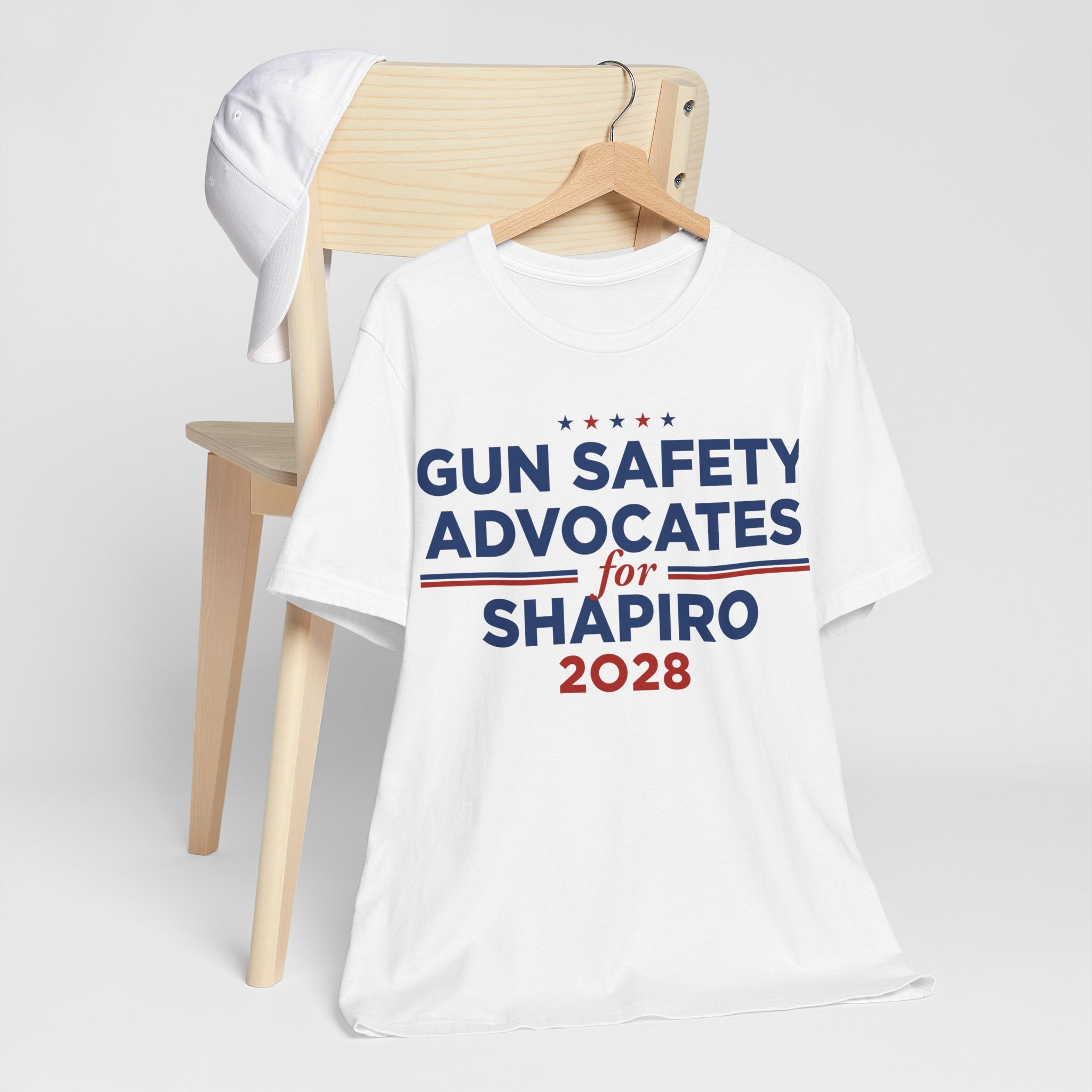 Gun Safety Advocates for Josh Shapiro for President Campaign T-Shirt 2028