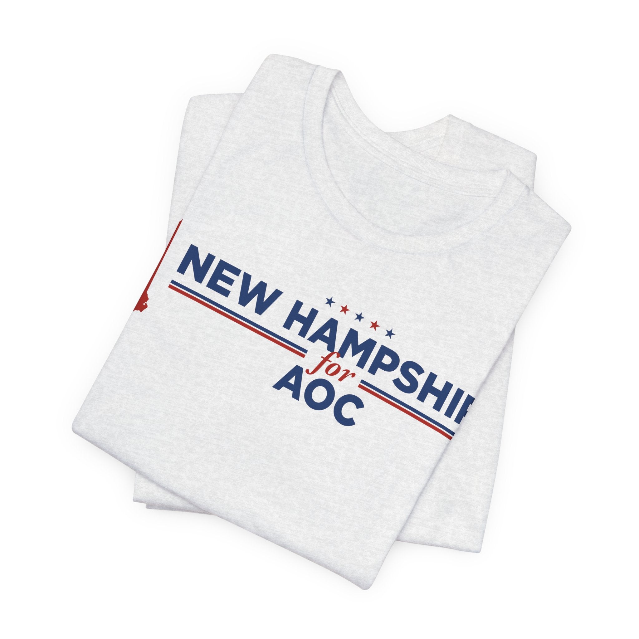 New Hampshire for AOC for President Campaign T-Shirt 2028