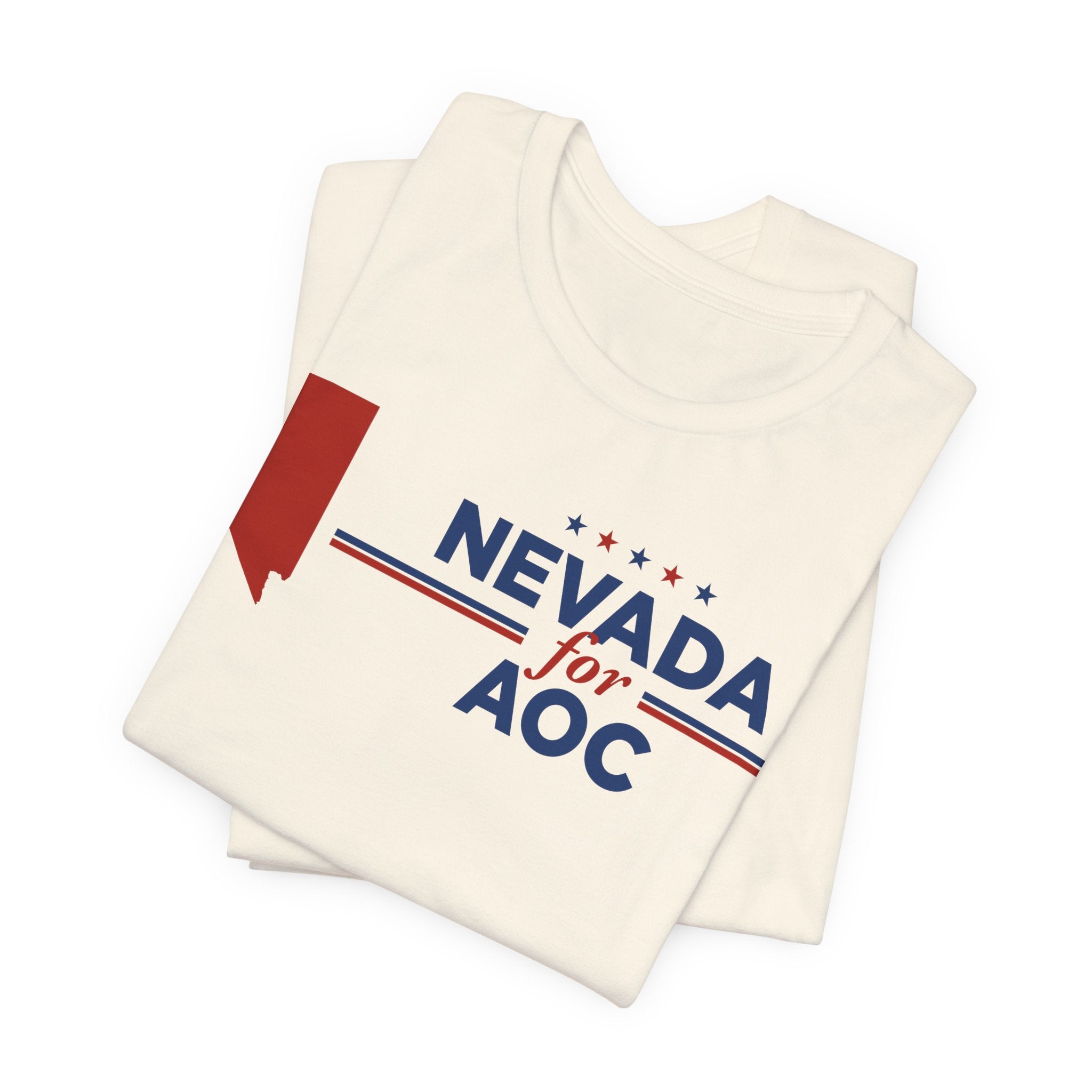 Nevada for AOC for President Campaign T-Shirt 2028