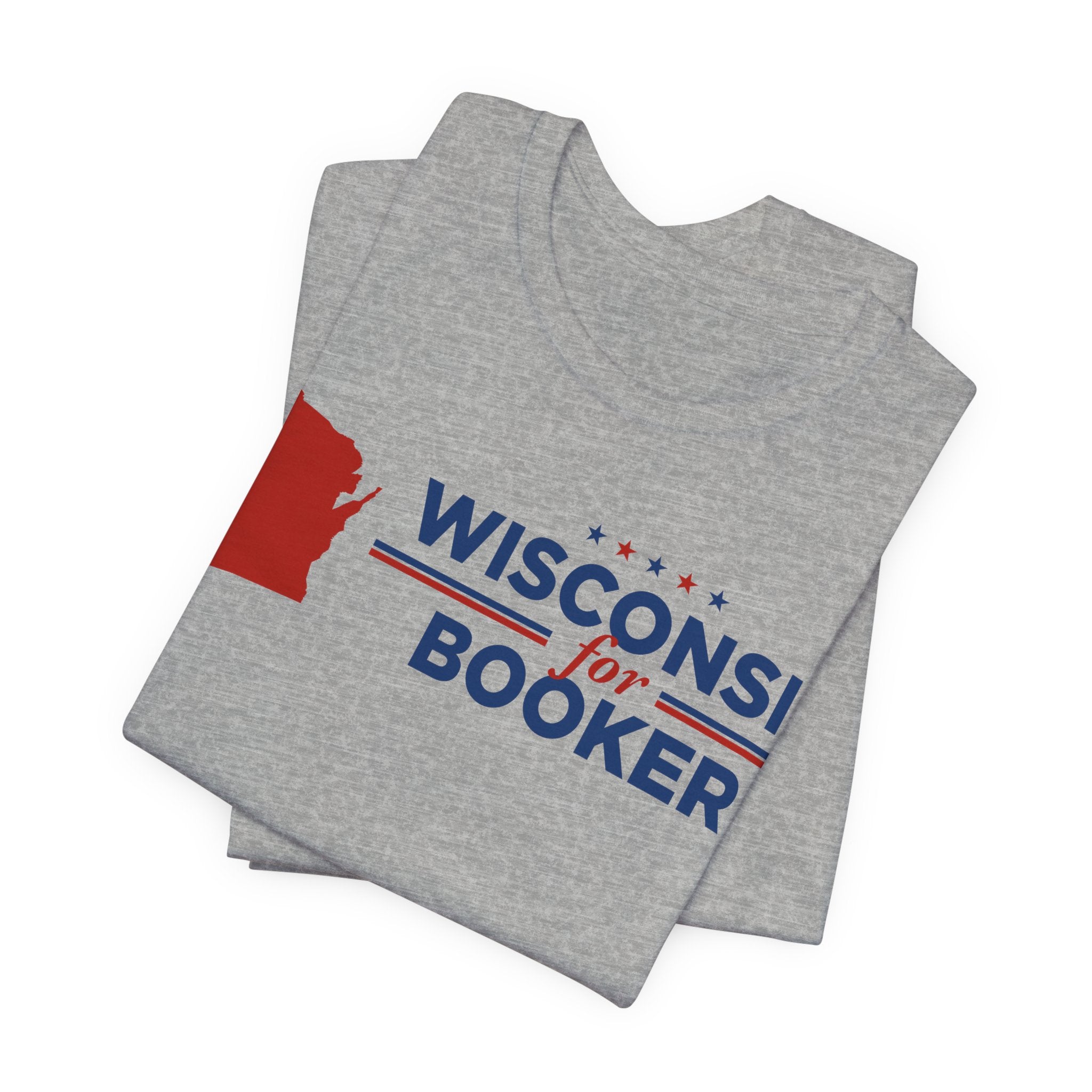 Wisconsin for Cory Booker for President Campaign T-Shirt 2028