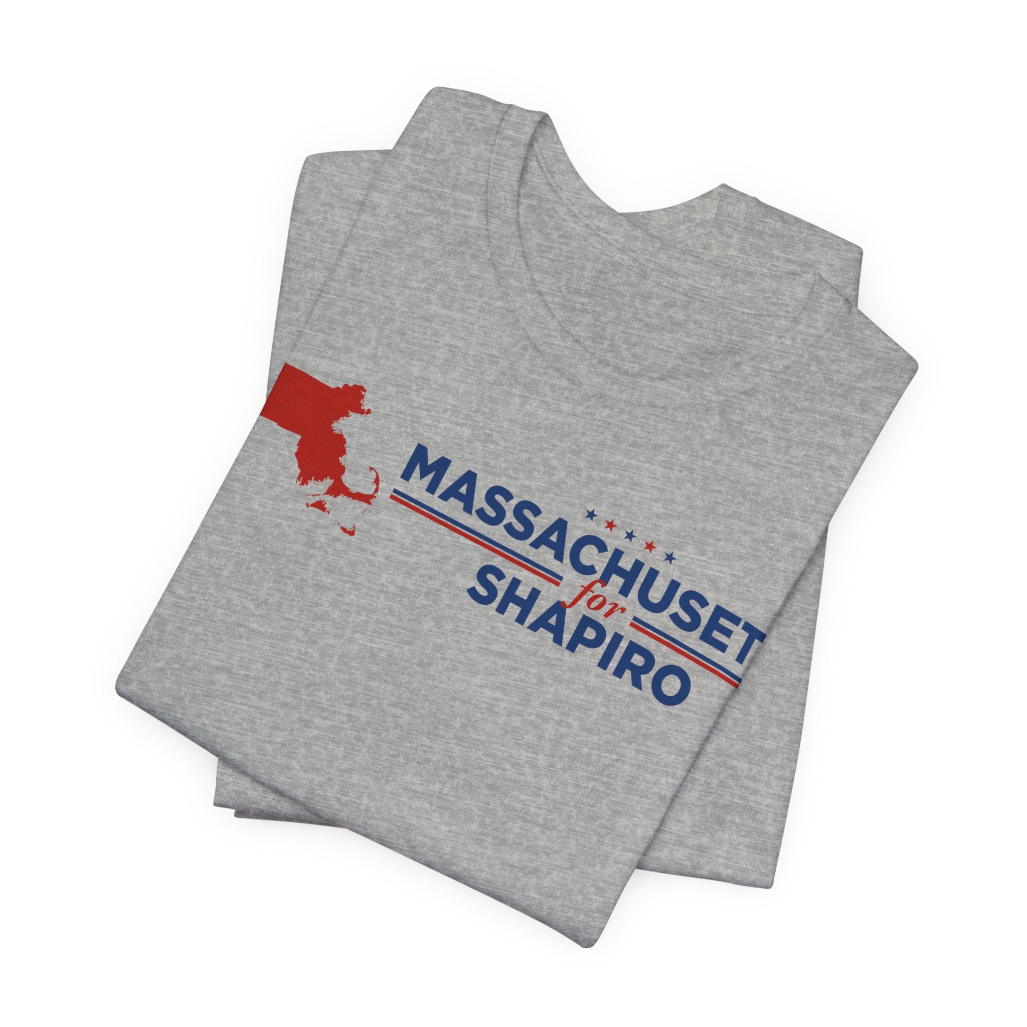 Massachusetts for Josh Shapiro for President Campaign T-Shirt 2028