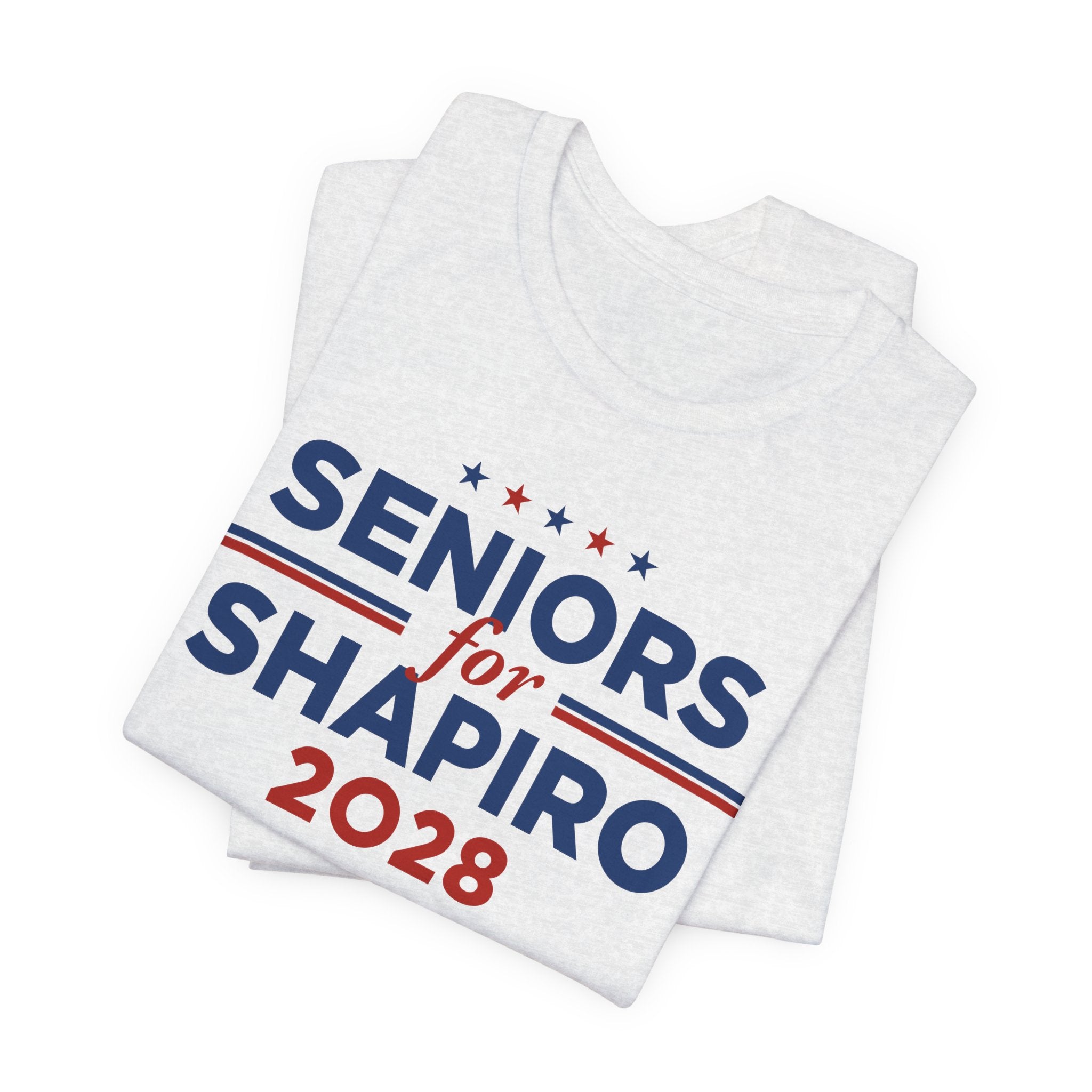 Seniors for Josh Shapiro for President Campaign T-Shirt 2028