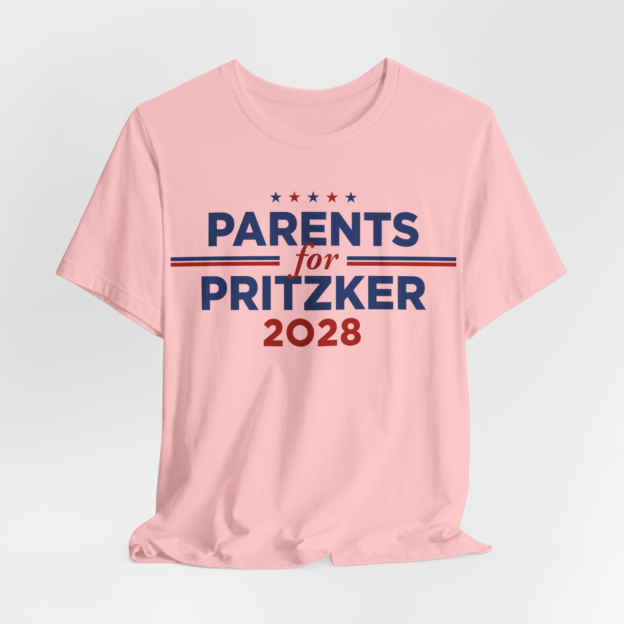 Parents for J.B. Pritzker for President Campaign T-Shirt 2028