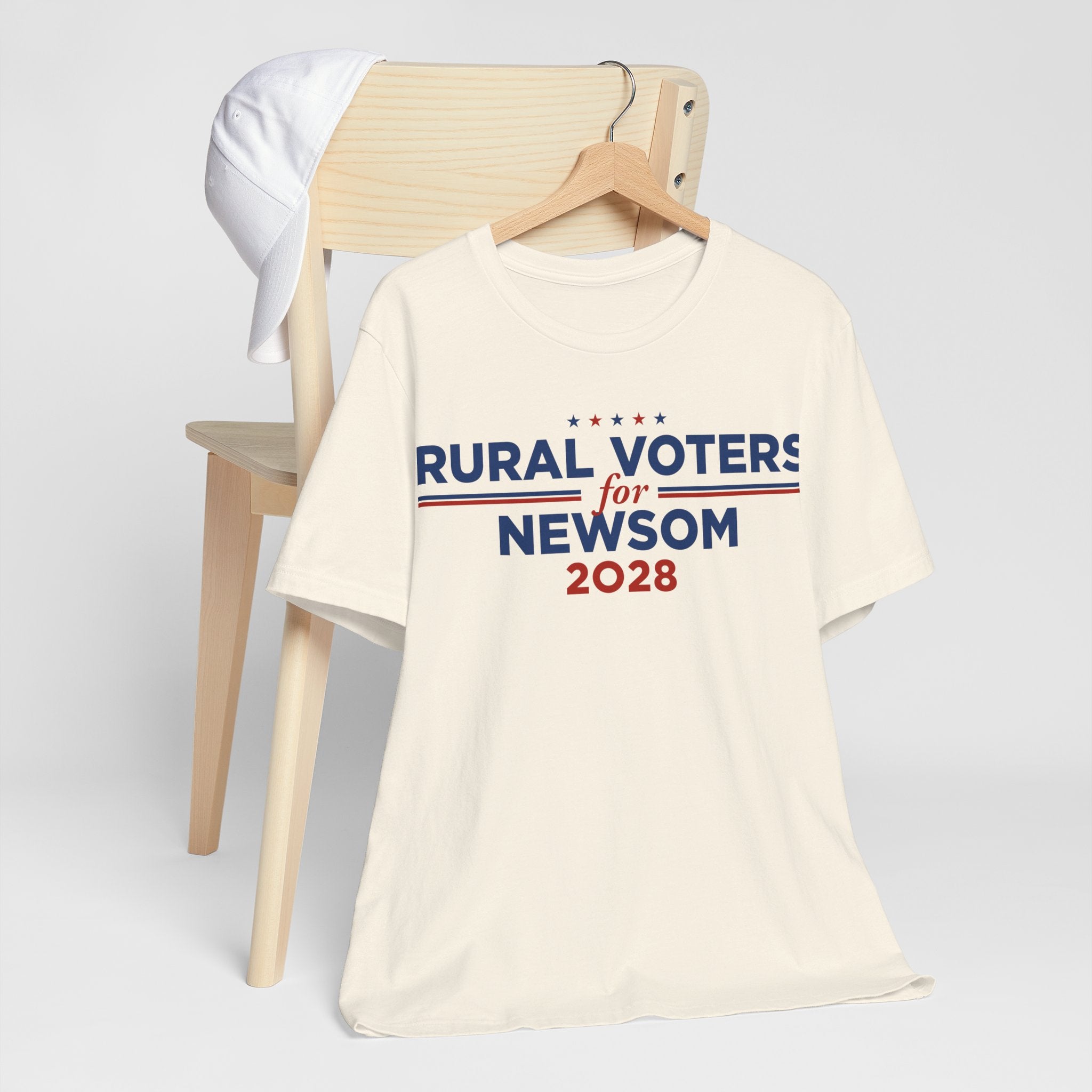 Rural Voters for Gavin Newsom for President Campaign T-Shirt 2028